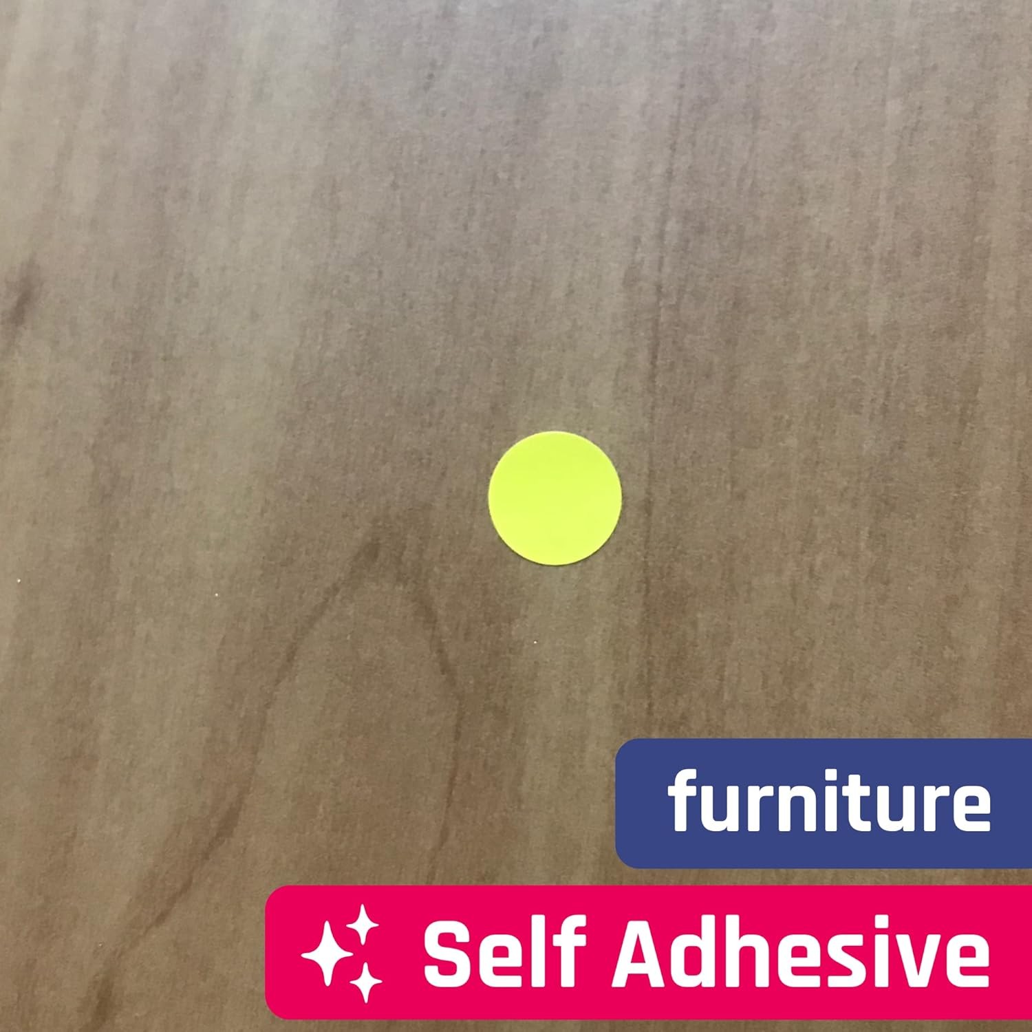 1000 Pack, 1 inch - Colored Round Circle Dot Stickers, 1000 Pieces, 8 Colors