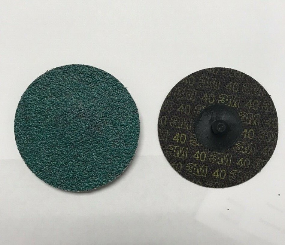 3M Green Corps Roloc Grinding Discs 3" 40 Grit 3M 36534 replacement for 3M 01408