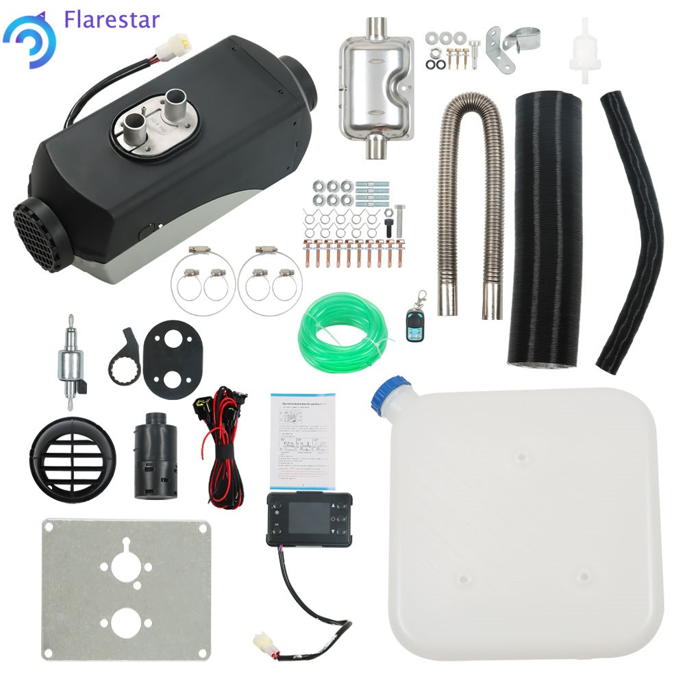 For Trucks Motor-Homes 5KW 10L Tank Air Diesel Heater 12V Diesel Parking Heater