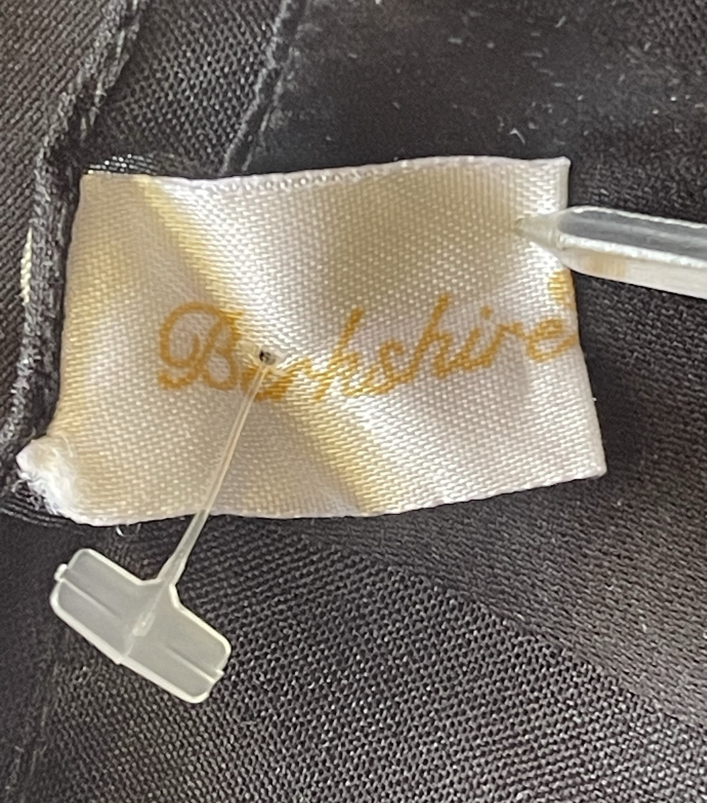 VINTAGE BERKSHIRE Italy: Black White Polka Dot Sheer 31" Square Scarf