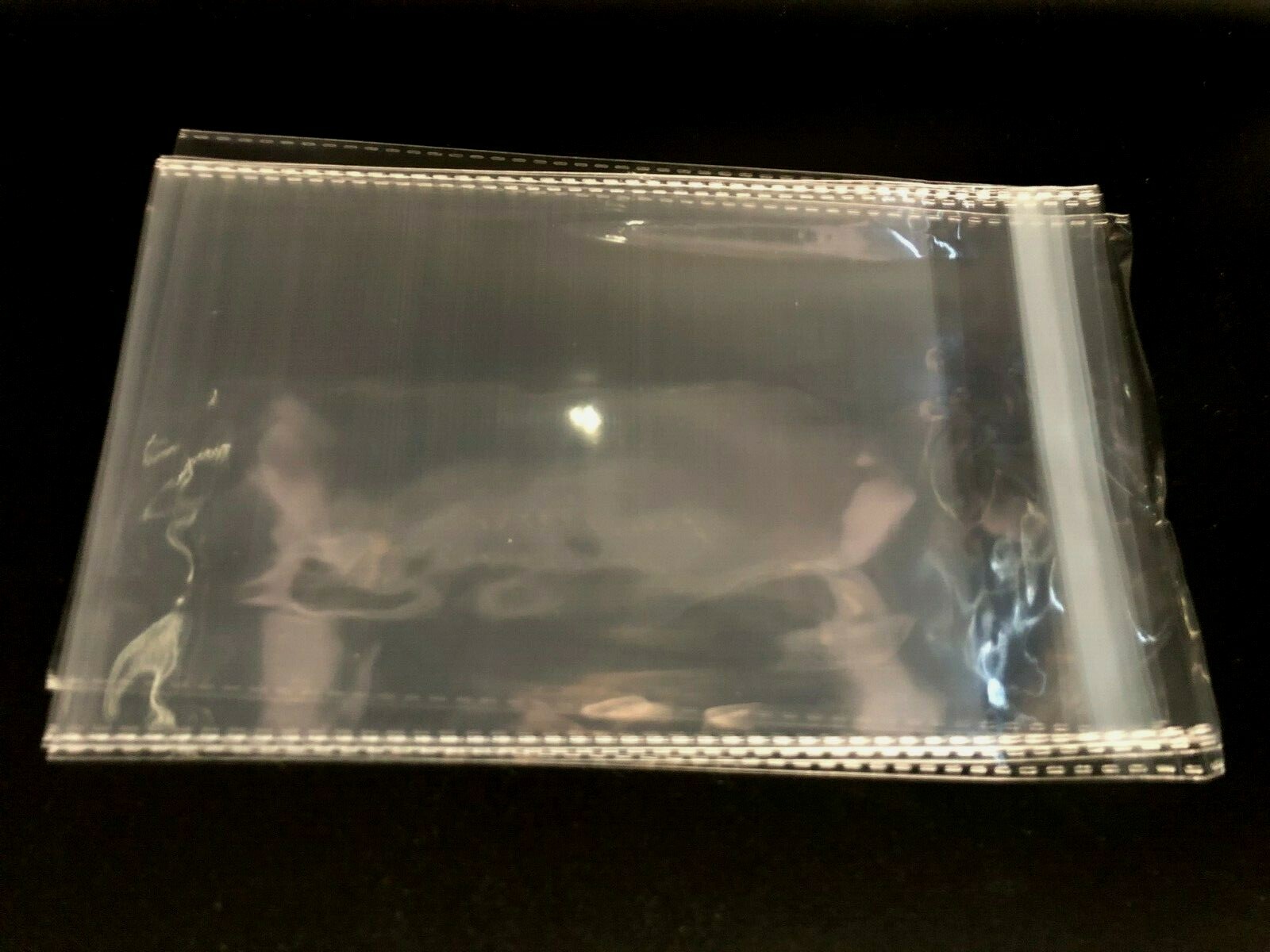 Clear Resealable Self Adhesive Seal Cello Lip & Tape Plastic bags 1.5 mil thick