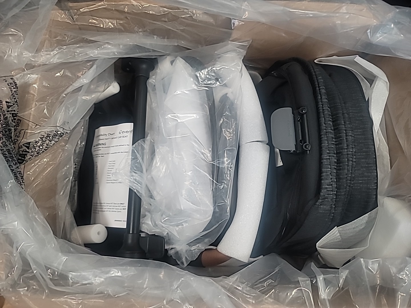 Evenflo Shyft Intuiti Travel System Featuring Revolve180 LiteMax NXT Black Shale