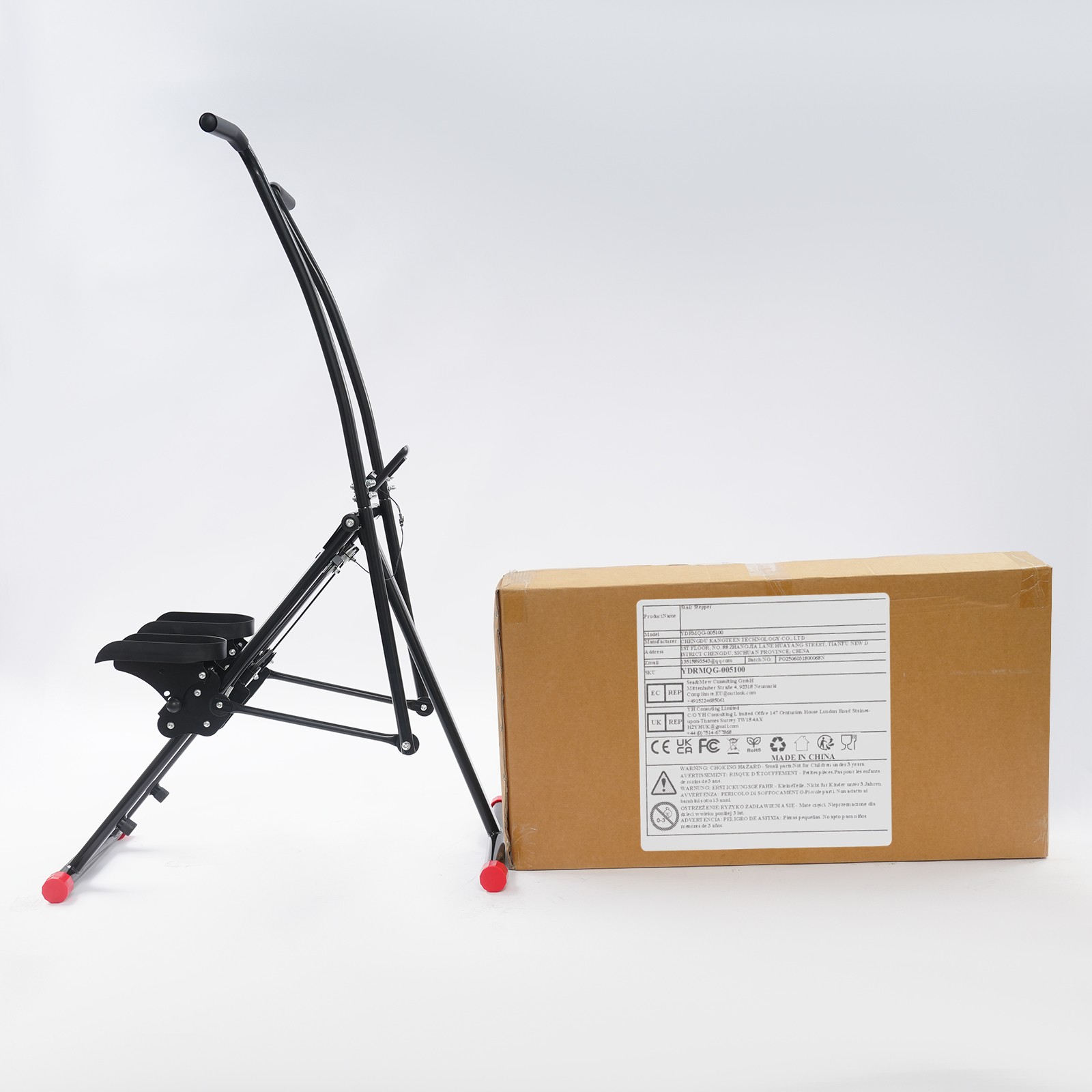 Stair Stepper Vertical Exercising Climber Full-Body Workout for Home Gym Use