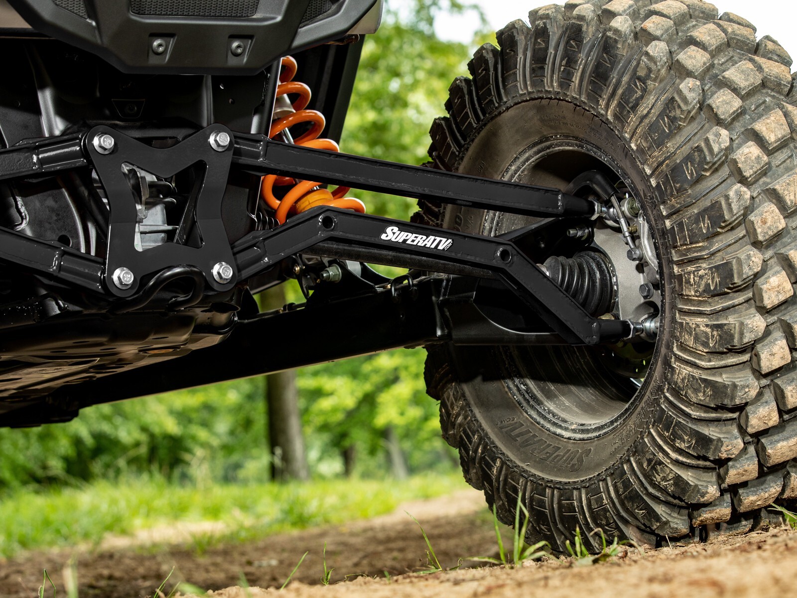 SuperATV High Clearance Boxed Radius Arms for Polaris RZR XP/See Fitment