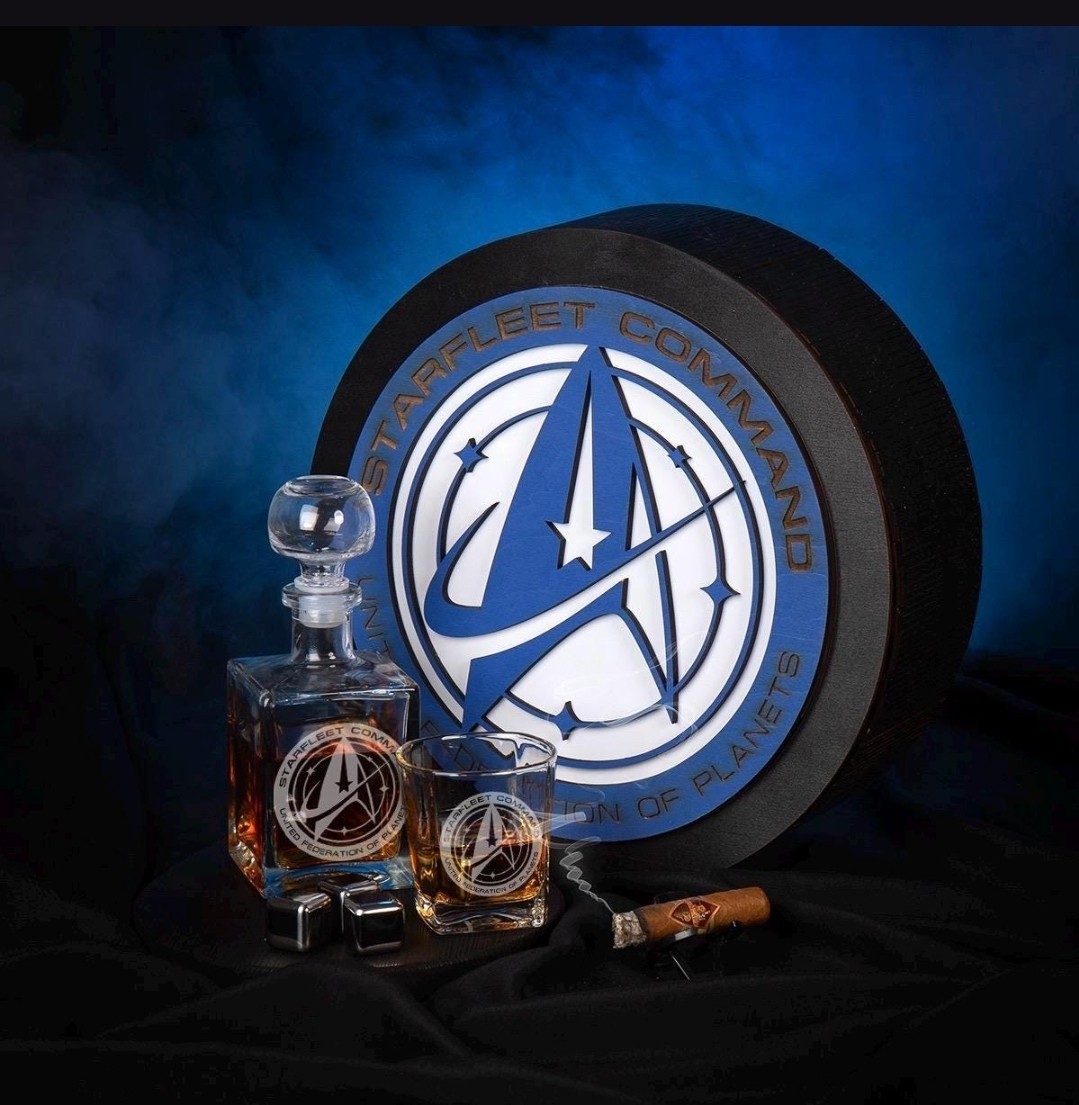 Command your collection with this stunning Starfleet Command...