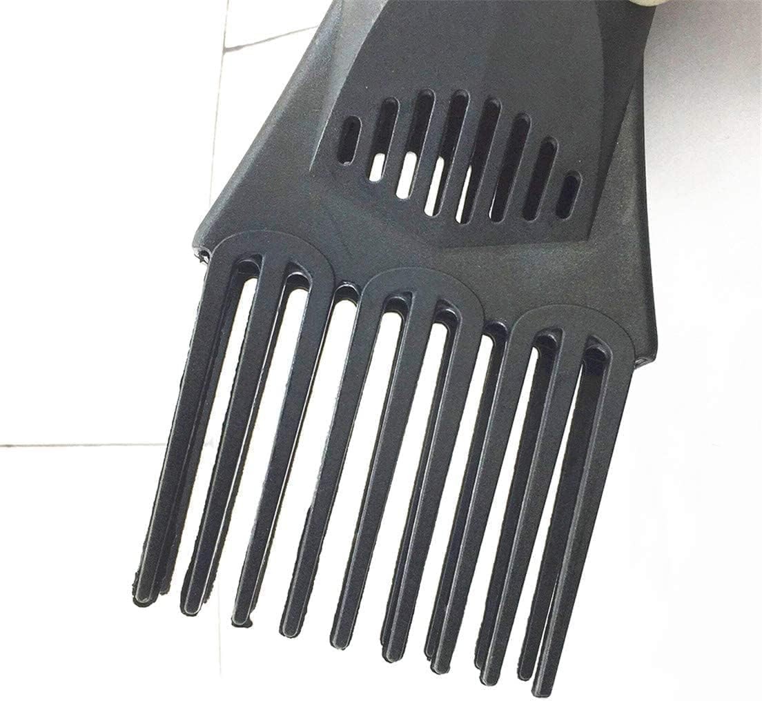 2Pcs Black Plastic Universal Blow Hair Dryer Comb Attachment for...