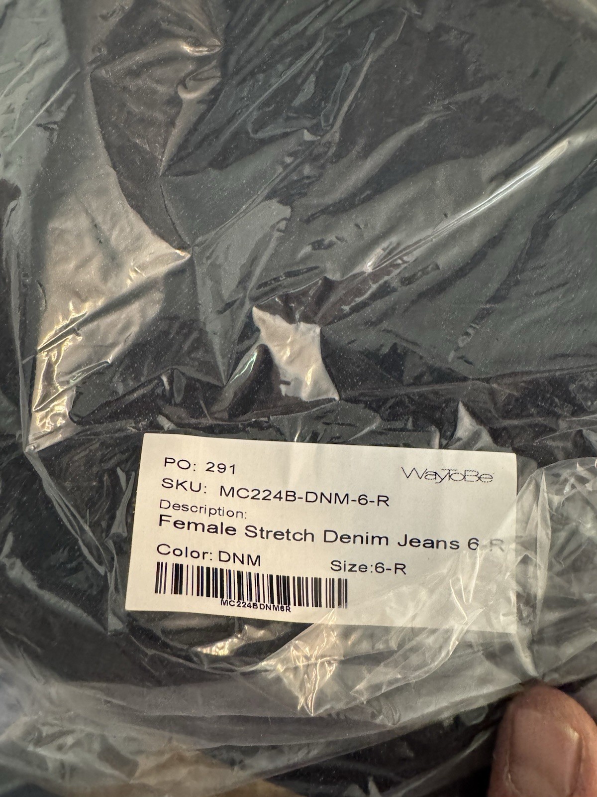 Women’s Apparel Collection McDonalds Denim Stretch Uniform Pants 6-R MC224B