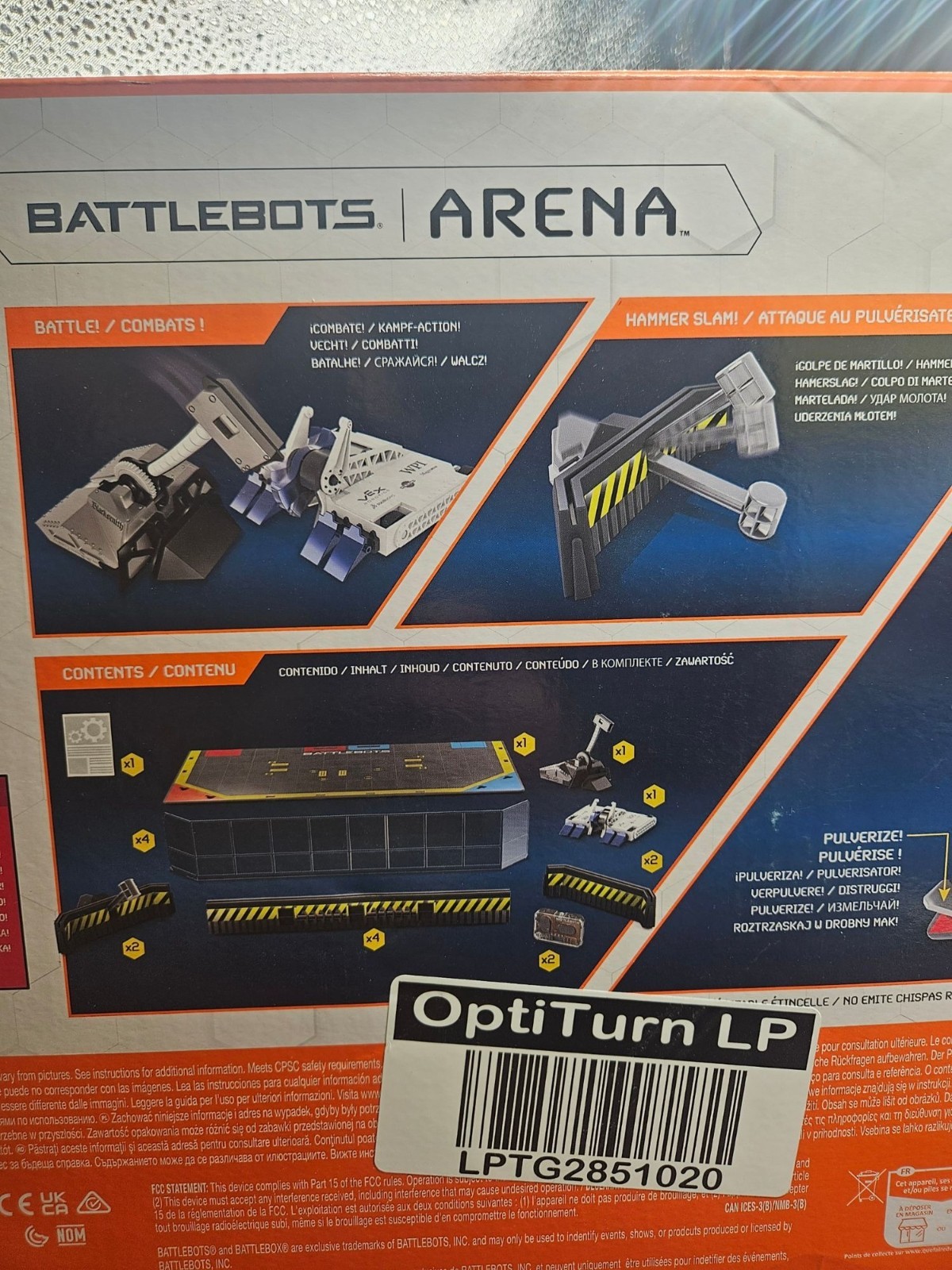 Hexbot BattleBots Arena Remote Control Battling Robots Set Blacksmith & Biteforc