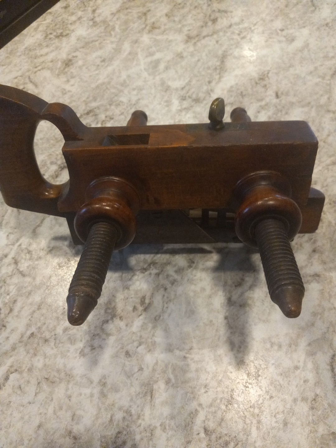 Antique OHIO TOOL CO. Screw Arm Plow Plane C. 1860