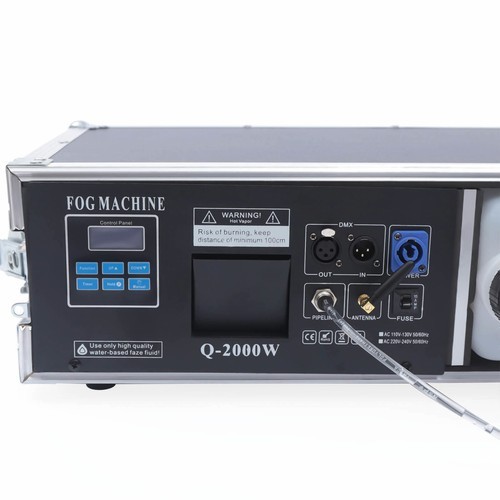 1500W Stage Mist Haze Machine 3L w/ Flight Case Package DJ Stage Effect Hazer