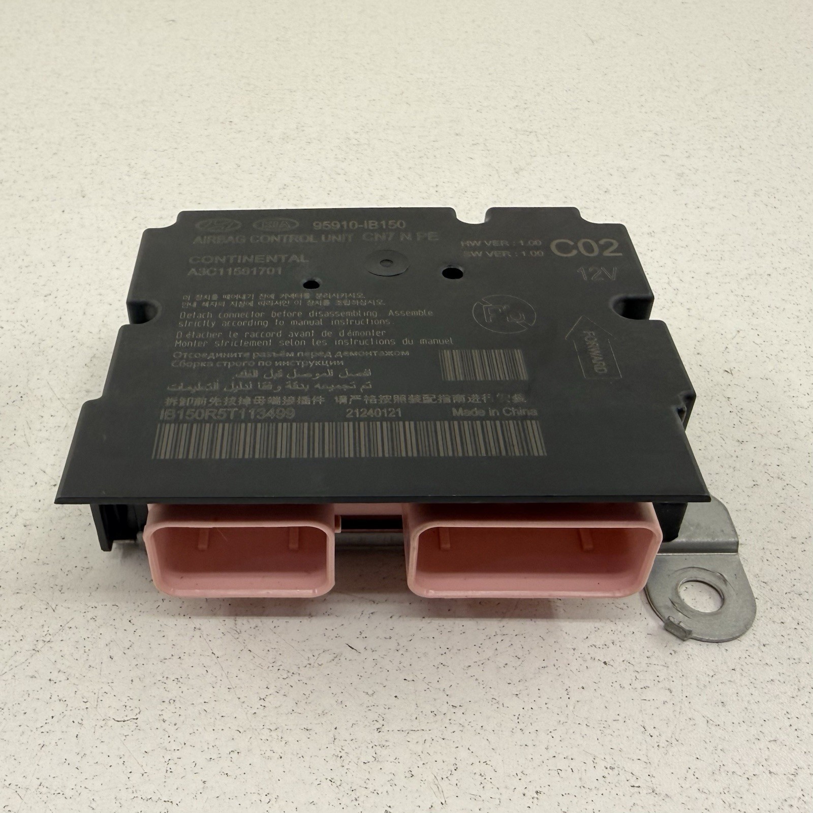 24-26 Hyundai Elantra N Airbag Air Bag SRS Restraint Module 95910-IB150 OEM