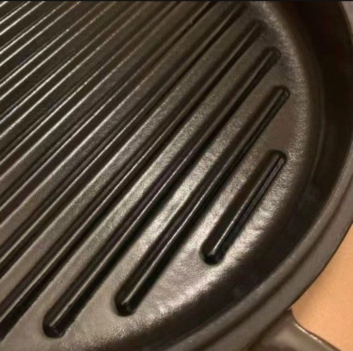 Our Place Cast Iron Hot Grill | Toxin-Free, 10.5" Round, Enameled Cast Iron