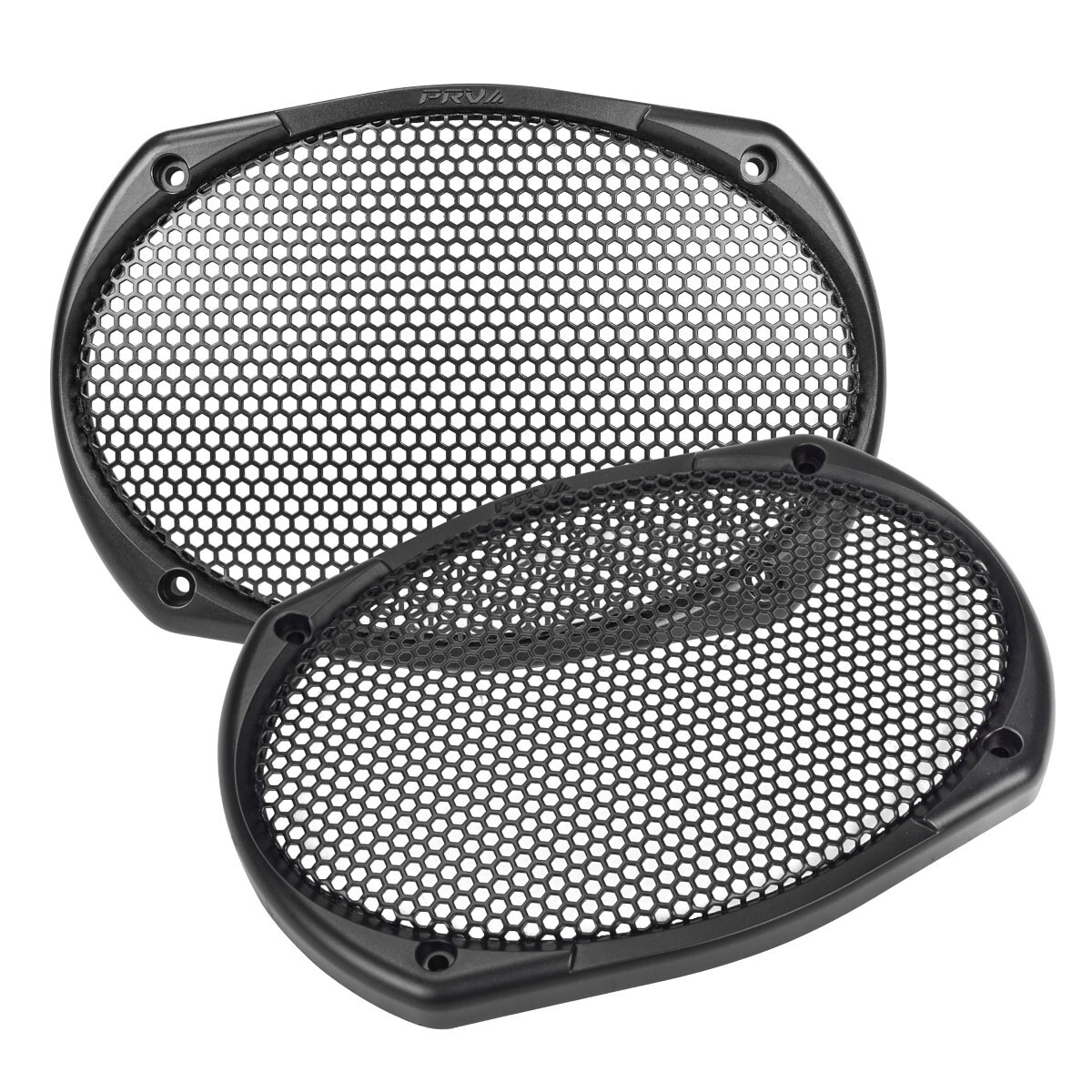 2x PRV Audio 69GRILL-MESH 6x9" Steel Mesh Speakers Grill Cover Protector Black