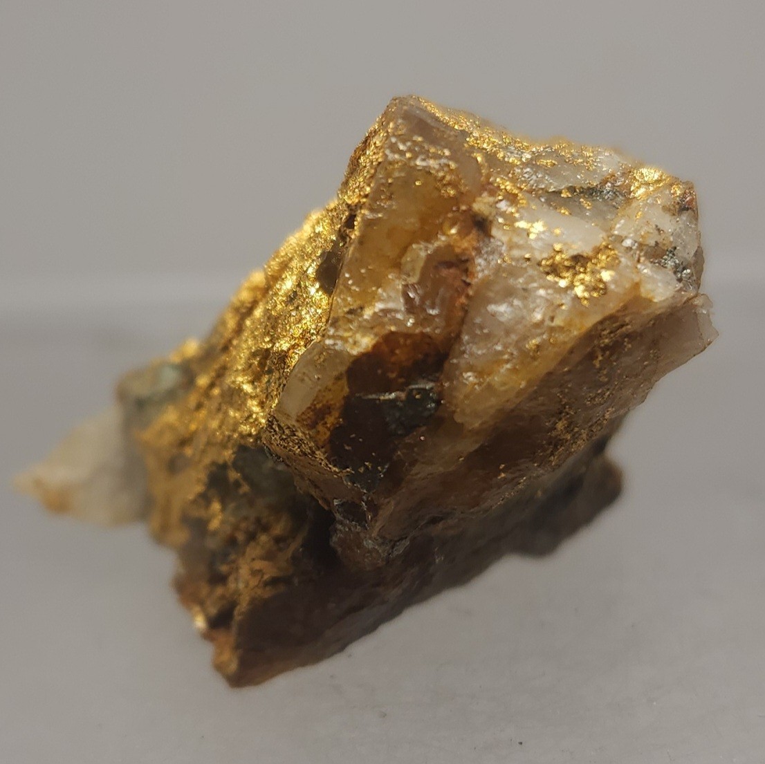 Gold Ore Specimen 18.1g Malleable Gold Tellurides From Ontario 622 Was $149