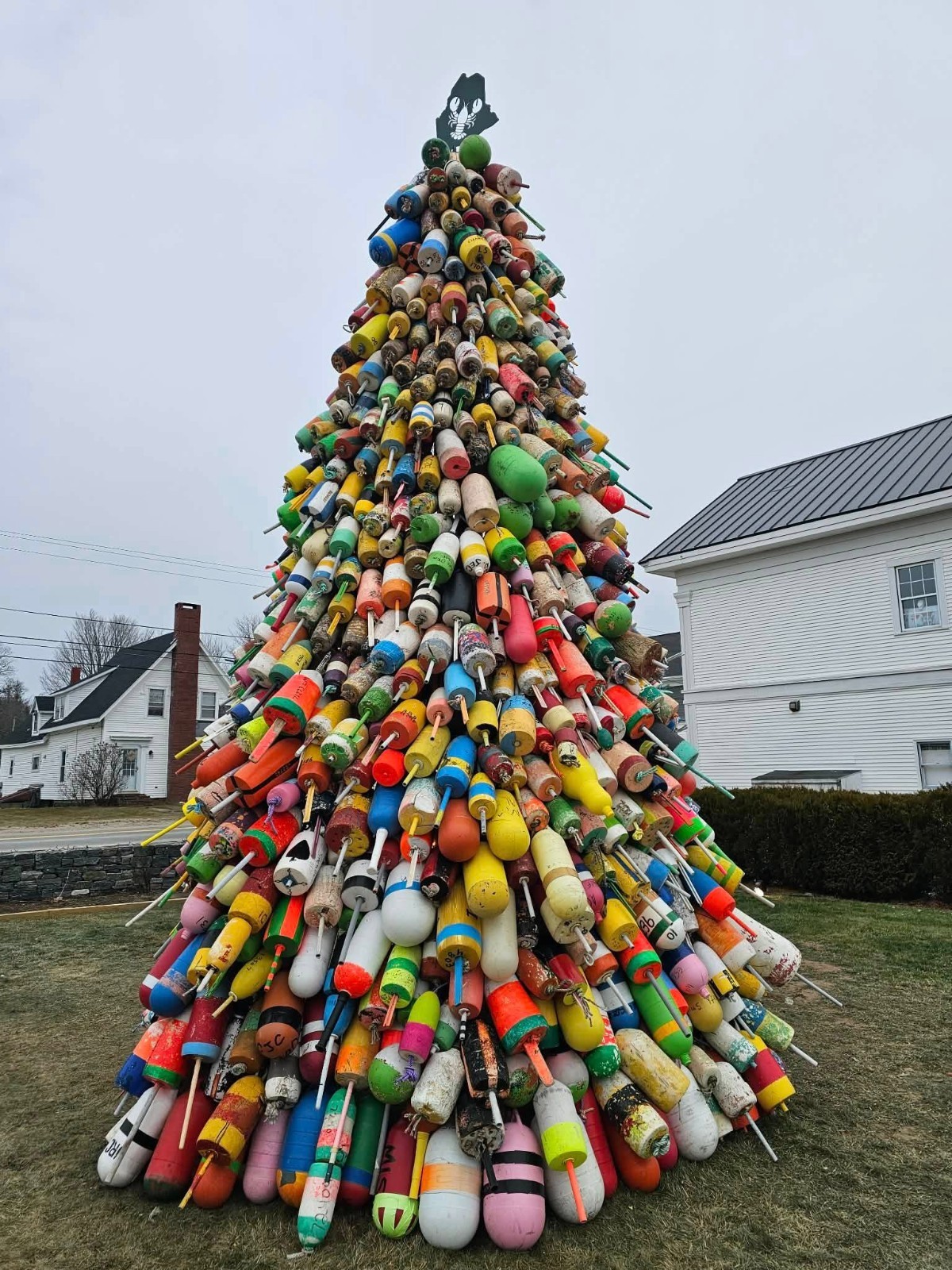 FREE SHIP 200 Maine Lobster BUOY nautical pot bouy float shore crab Lake CAPE