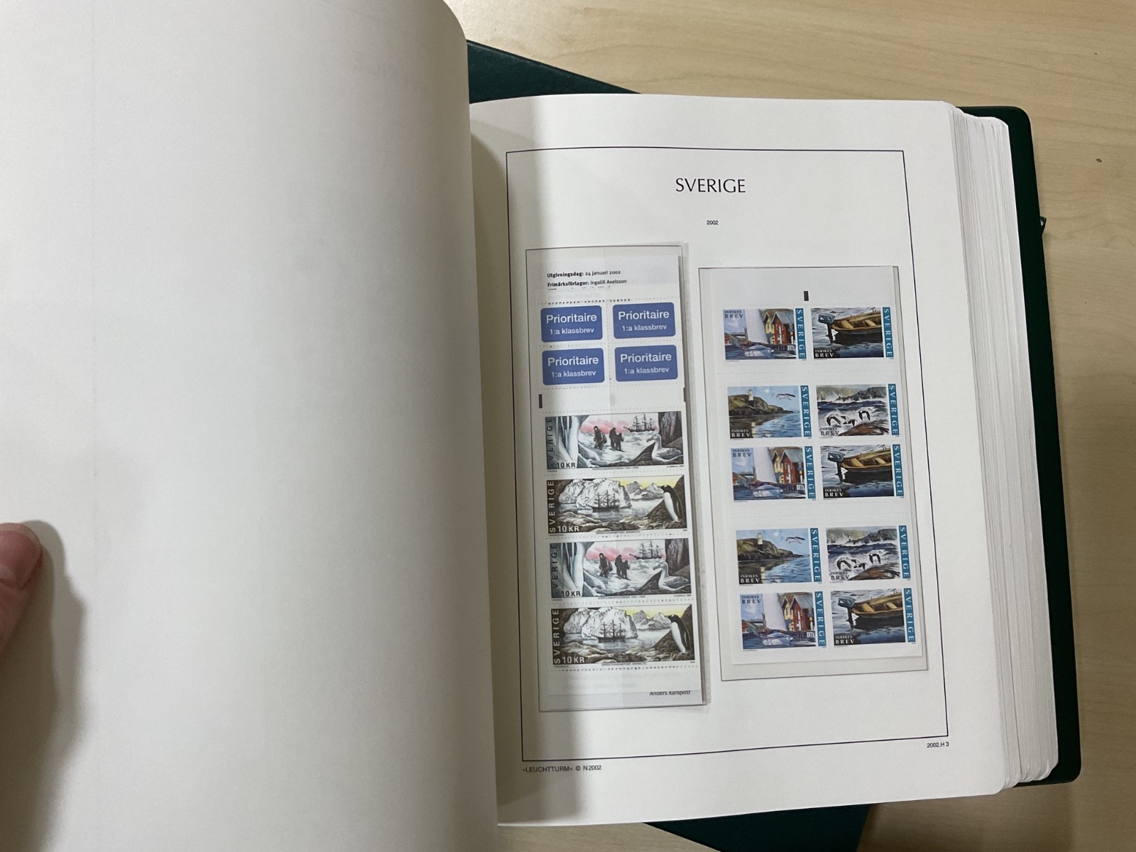 Sweden stamps. 2002 - 2008. MNH. Kabe album. G/206*