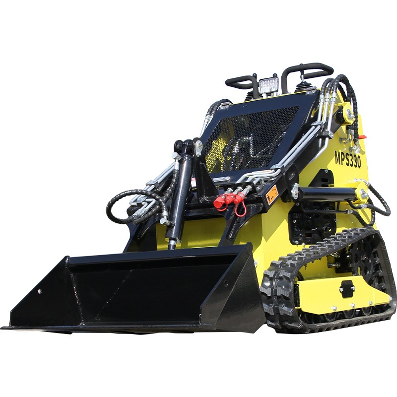 13.5HP Mini Skid Steer Track Loader with Hydraulic Drive