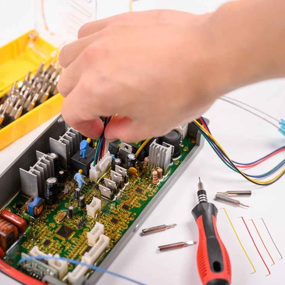 840 Pcs Breadboard Jumper Wires Kit, PCB Breadboard Jumper Wire Cables, Solde...