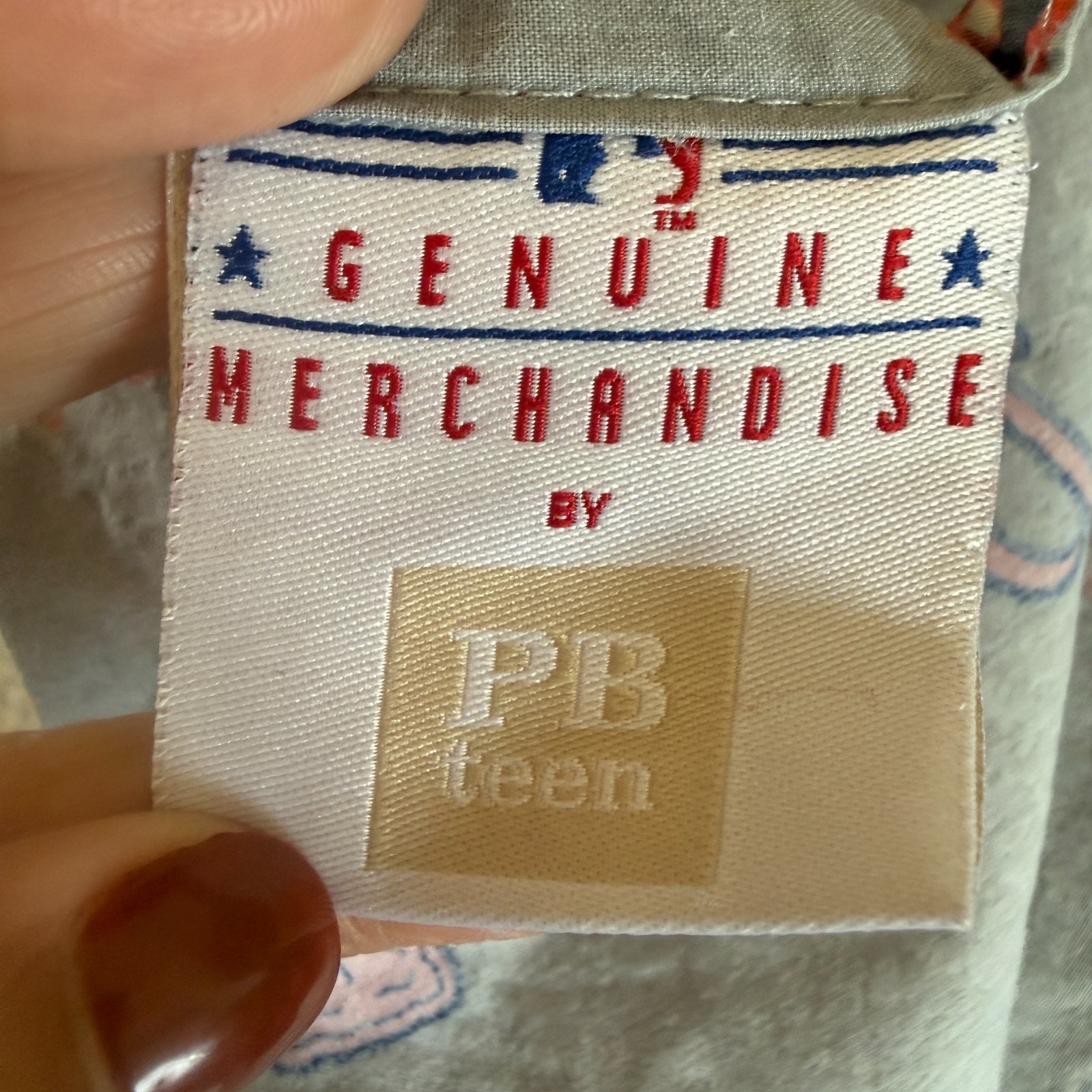 Pottery Barn Teen MLB Sheet Set Full 100% Cotton Fitted Flat Baseball