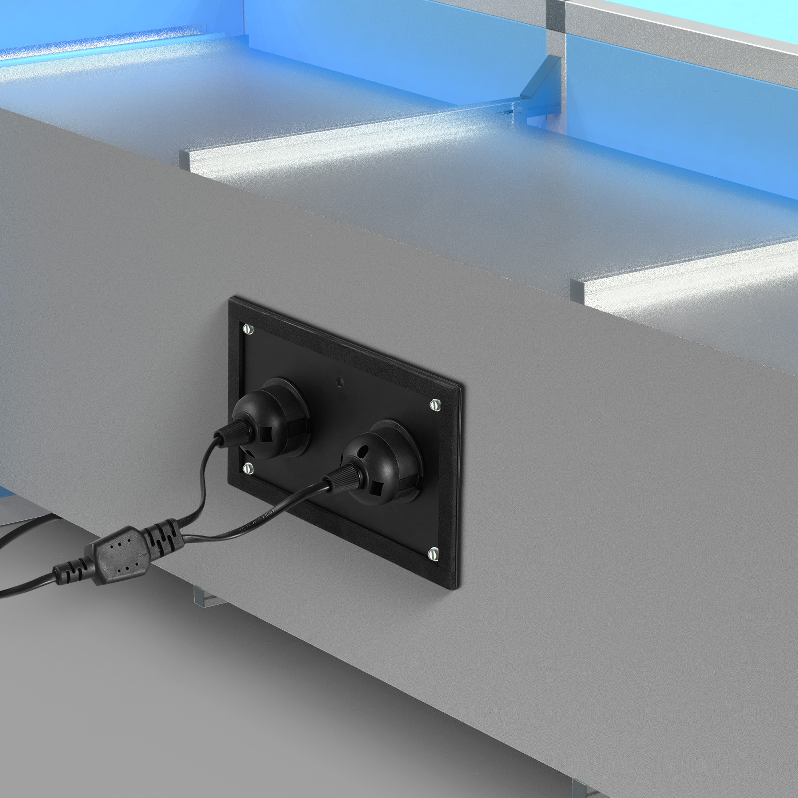 VEVOR Air Purifier Whole House 50W 5in UV Light in Duct for HVAC AC Duct Filter