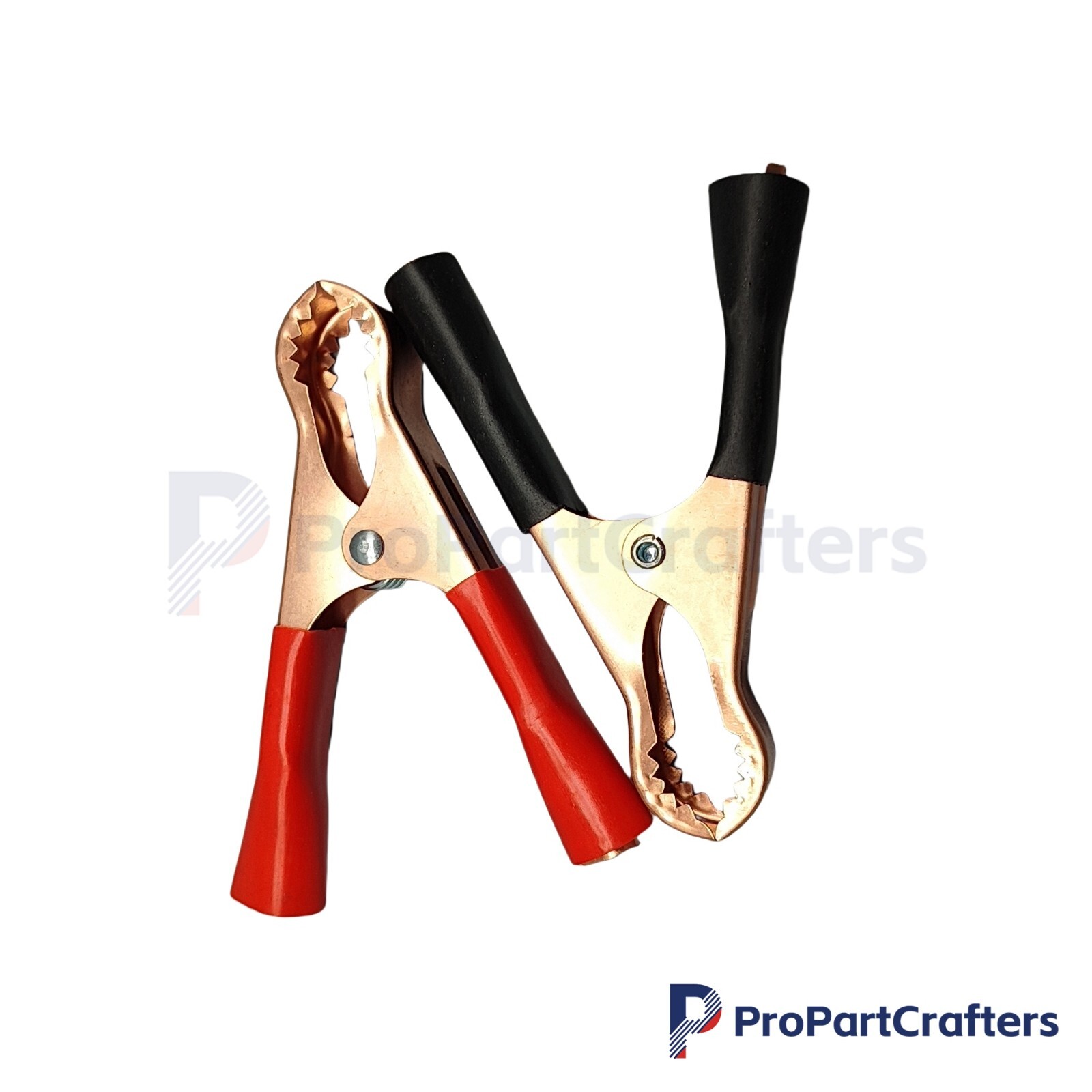 80mm 50A Red & Black Car Battery Test Lead Clip Crocodile Alligator Clamps 20pcs