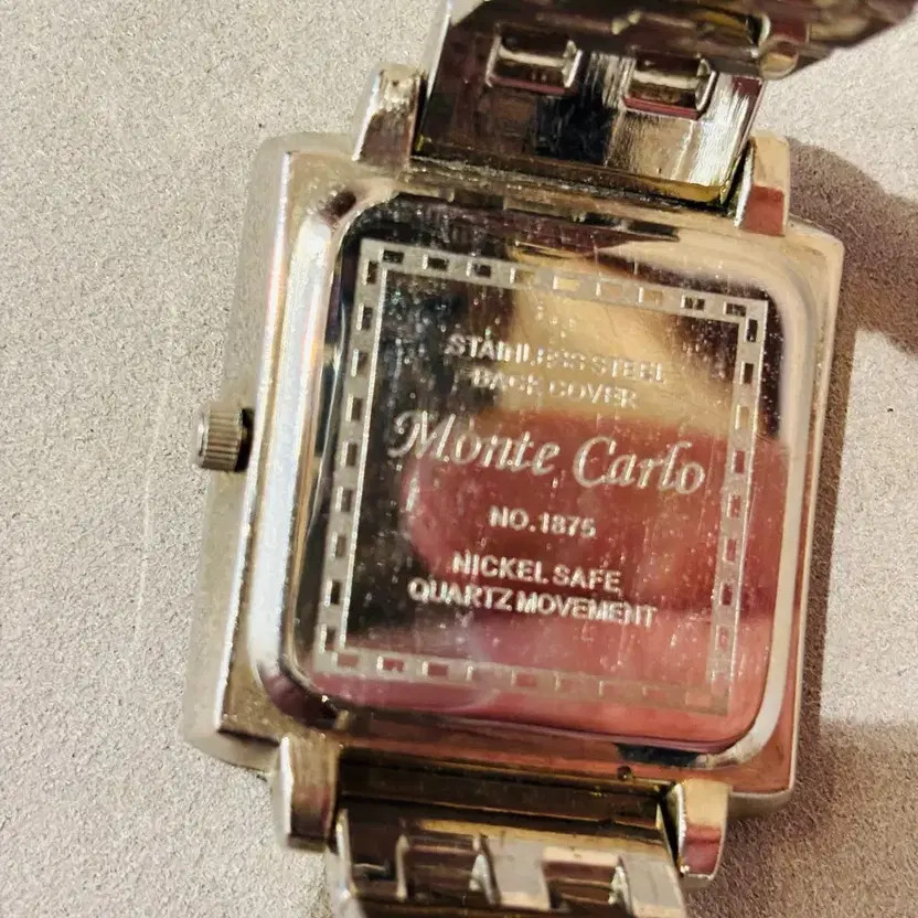 Monte Carlo Vintage Quartz Watch 38mm Steel
