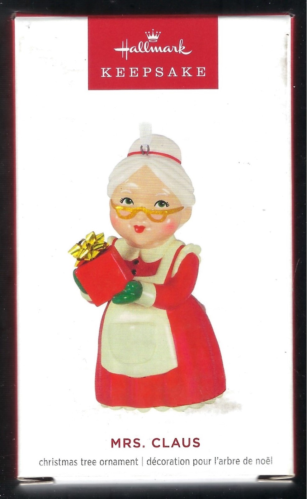 2024 Hallmark Mrs. Claus Porcelain Ornament Limited Edition