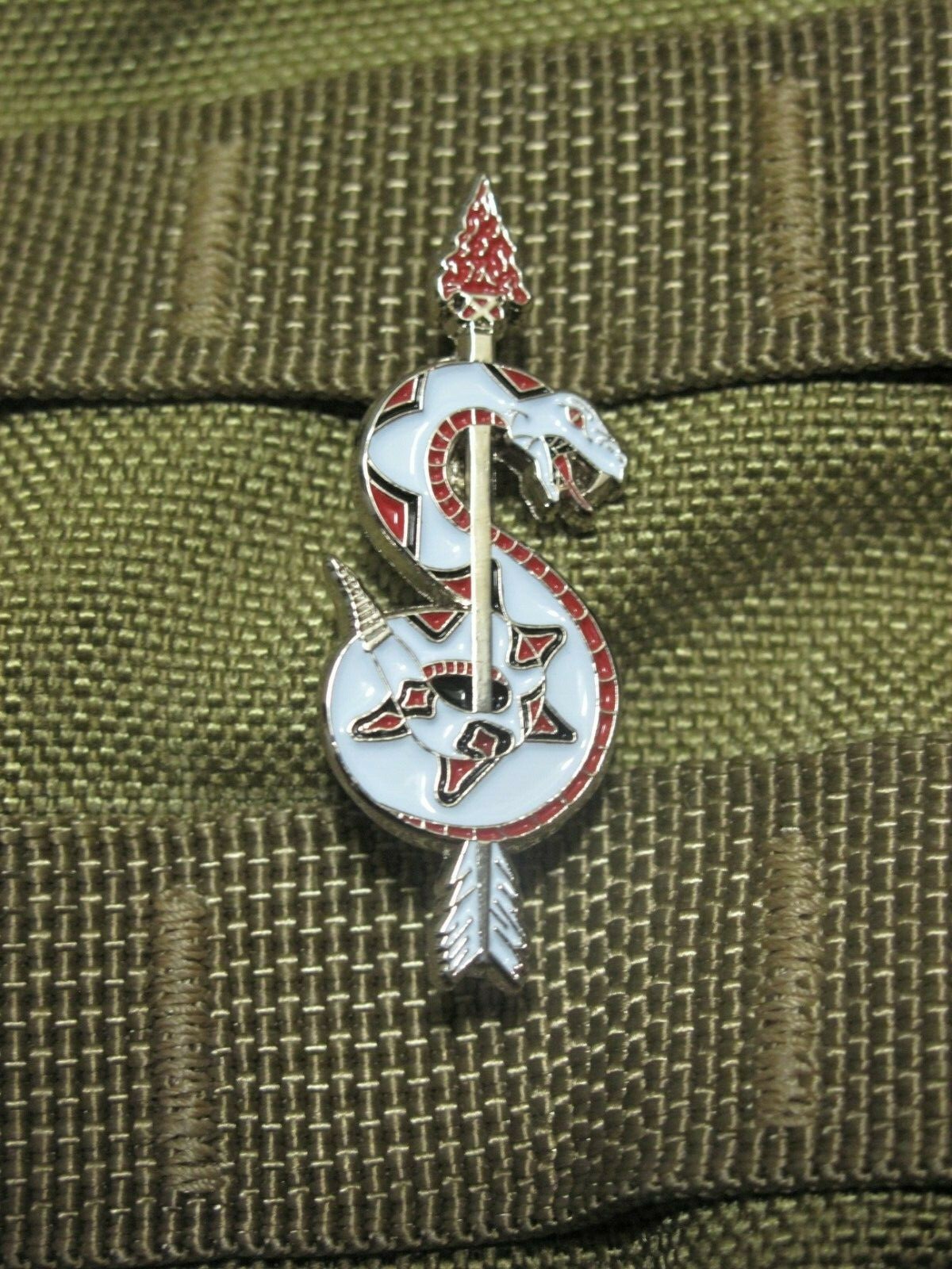 Army Sniper Badge NEW Snake Arrow Ranger Recon SEAL Marsoc Scout Rifle Pin US