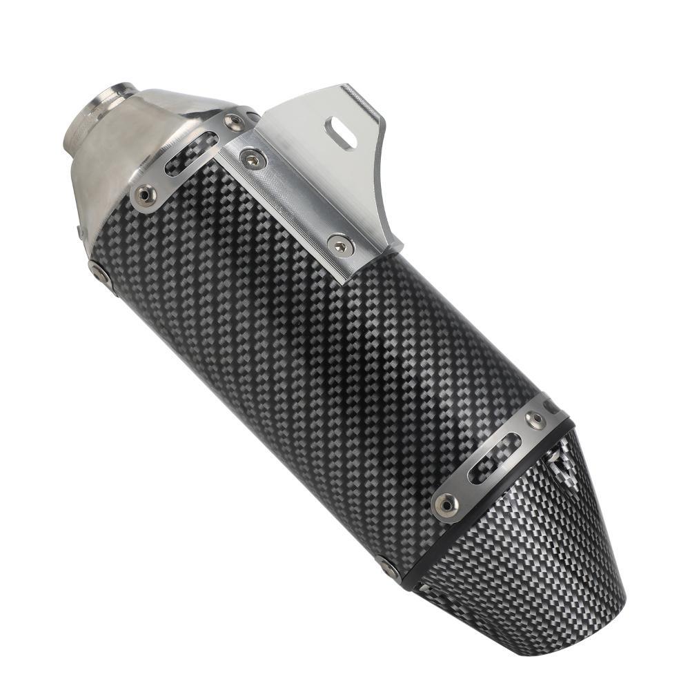 Motorcycle Exhaust Pipe Carbon Fiber for KLX110 KLX110L 2012-2024 Dirt Bike