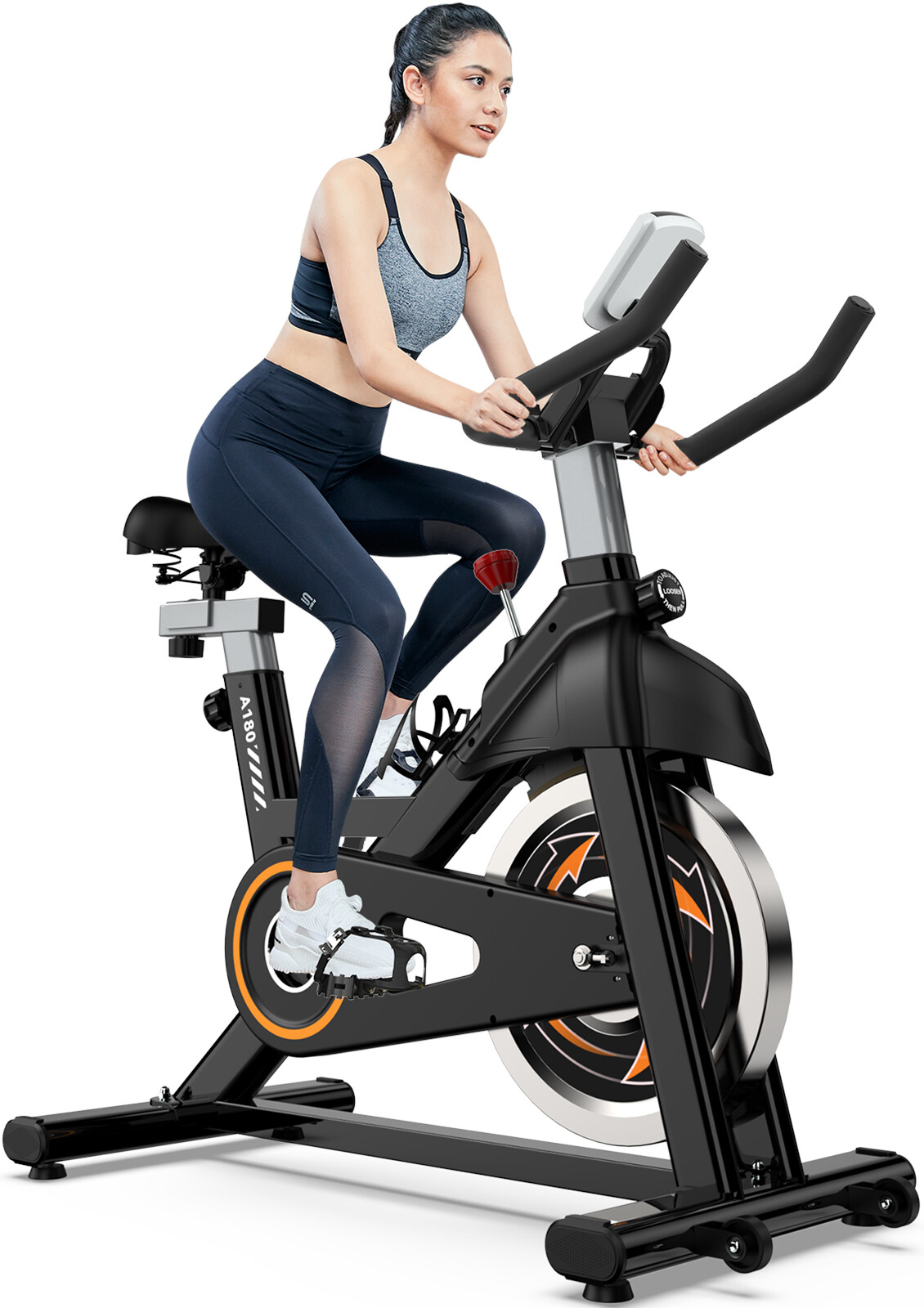 Home Exercise Bike Fitness Indoor Cycling Stationary Bicycle Cardio Workout Bike