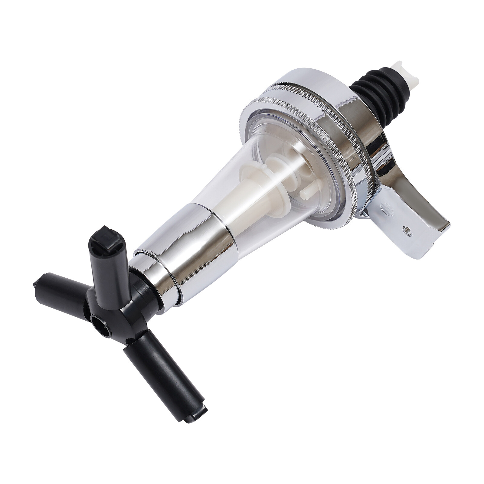 Wall Mounted 4-Bottle Dispenser for Whiskey, Wine, and Cocktails