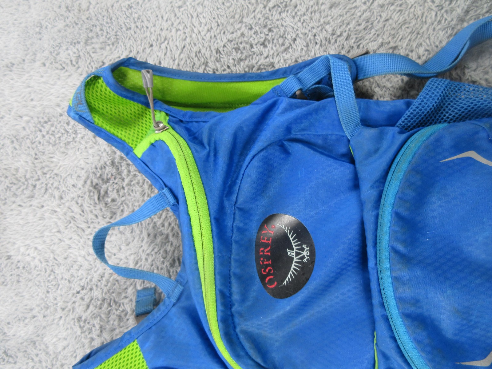 Osprey Moki Hydration Backpack Blue Green One Size Hiking Trail Pack