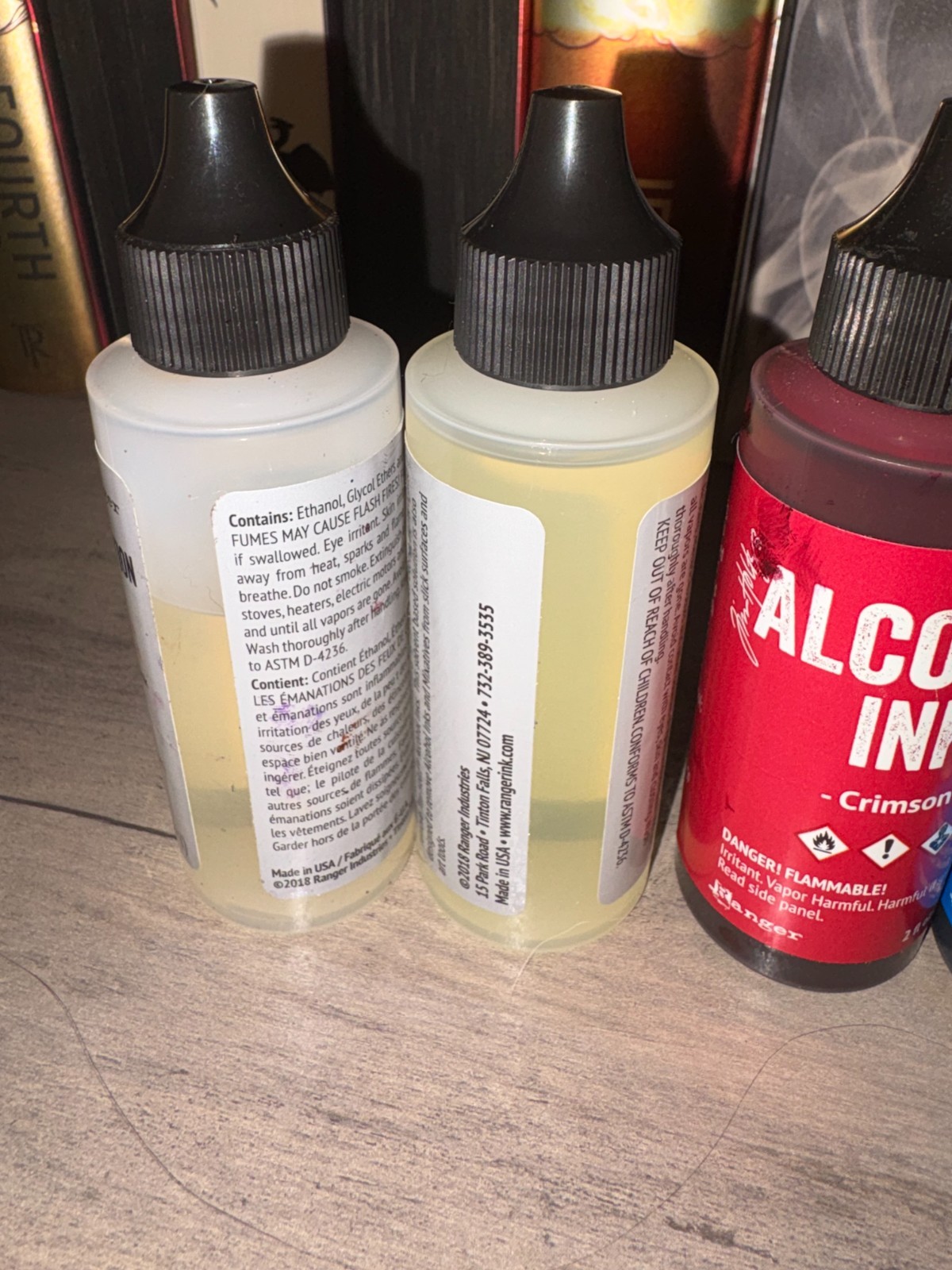 Epoxy Resin with Tim Holtz Alcohol Ink Bundle