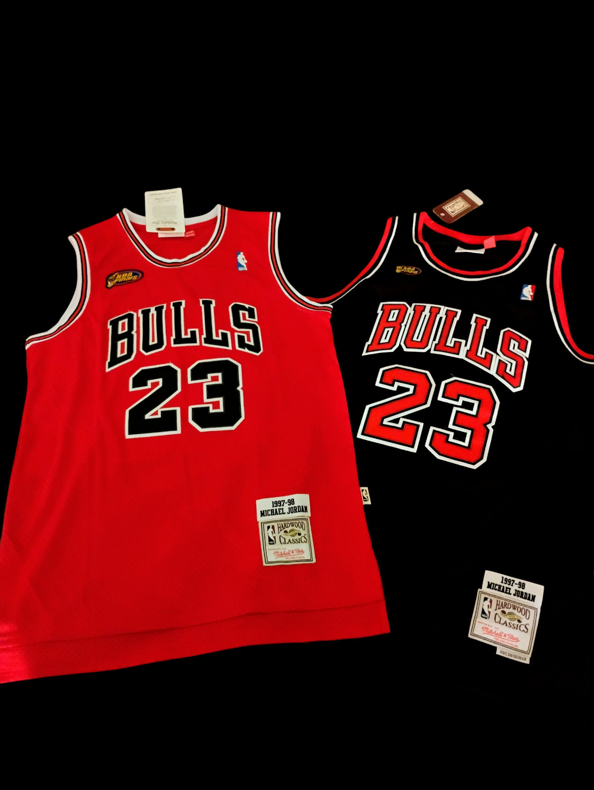 Michael Jordan Jersey #23 Chicago Throwback Bulls Jersey Men's Sizes