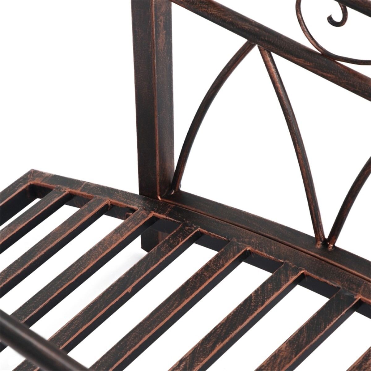 Park Arch Bridge Garden Steel Bridge Courtyard Outdoor Anticorrosive Landscapes