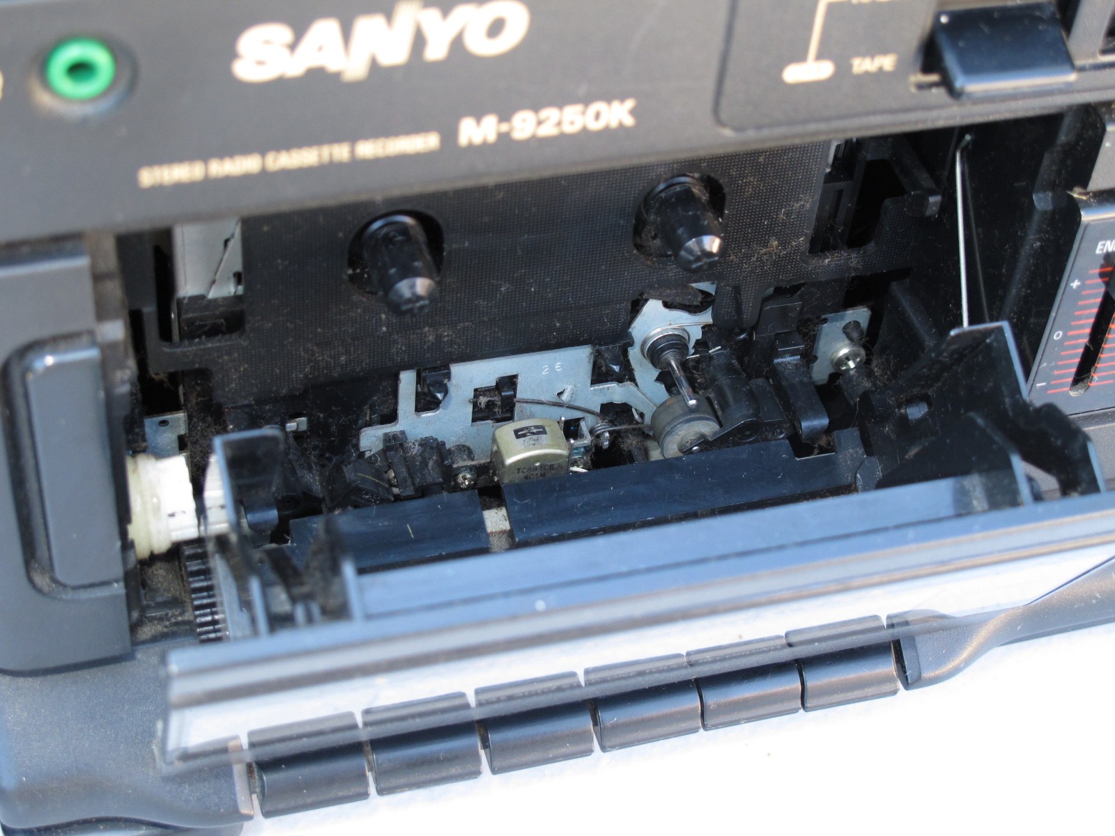 VTG Sanyo M9250K AM/FM Boombox Cassette Tape Portable Stereo Tested & Working!