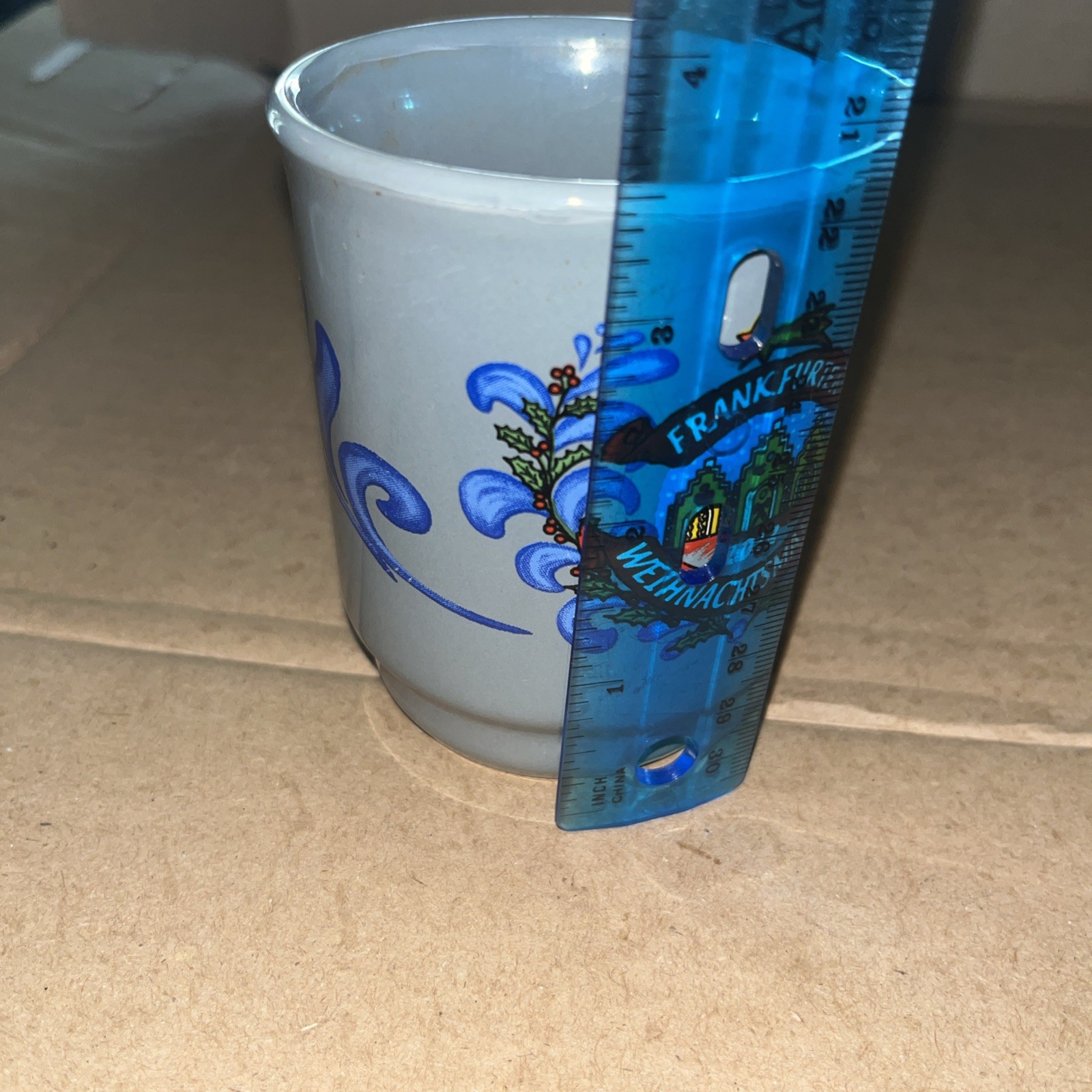 Frankfurter Weihnachtsmarkt 2012 Coffee Cup Frankfurt Germany Christmas Market