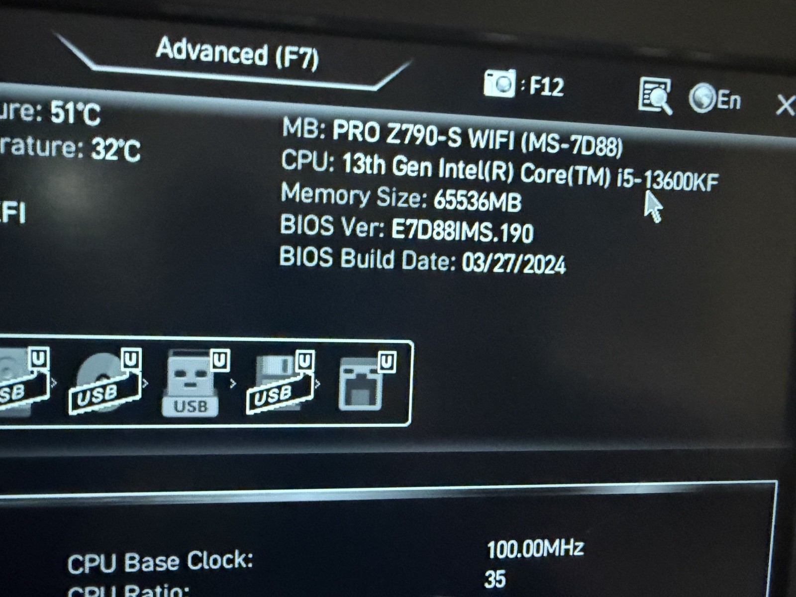 CPU + Motherboard Combo - Intel® Core™ i5-13600KF + MSI PRO Z790-P WiFi