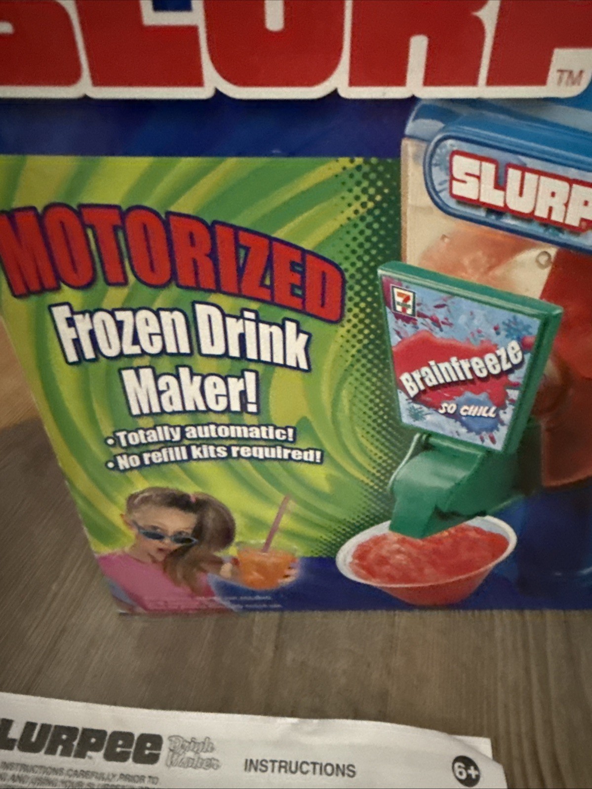Motorized SLURPEE Automatic Frozen Drink Maker Machine Brain Freeze NEW 2005
