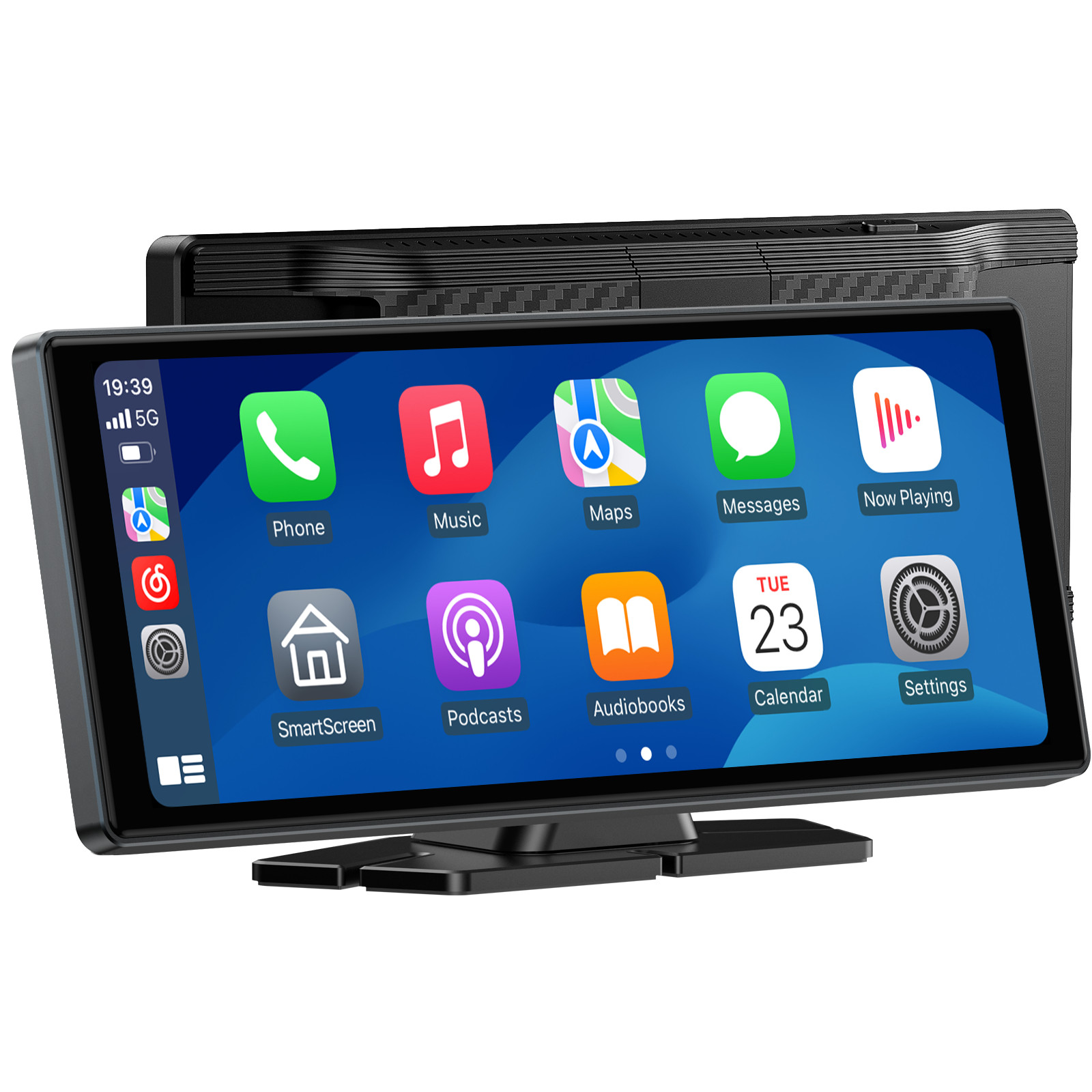 Wireless Carplay Screen for Car, 10.26" Portable Car Stereo Radio Touch Screen