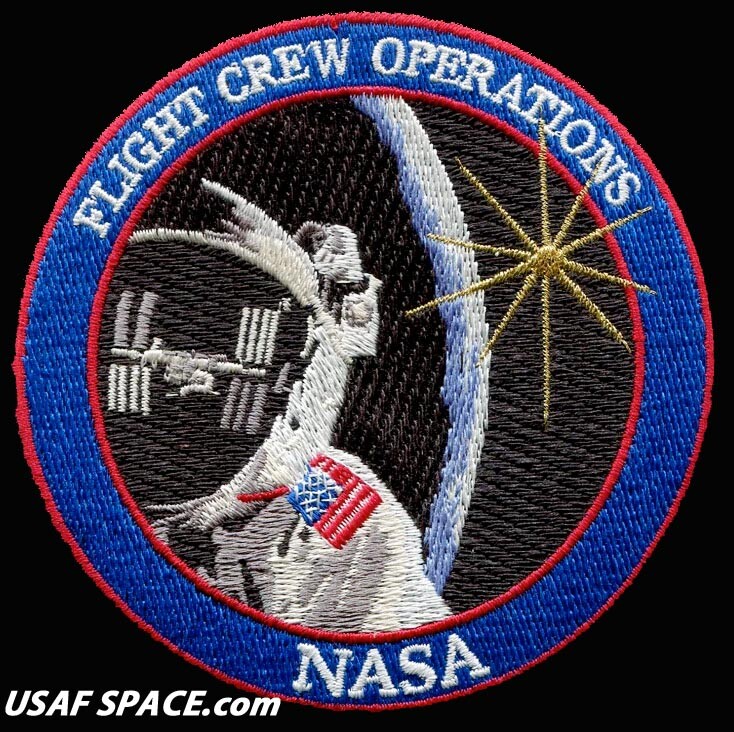 Authentic - NASA FLIGHT CREW OPERATIONS - ORIGINAL A-B Emblem SPACE PATCH