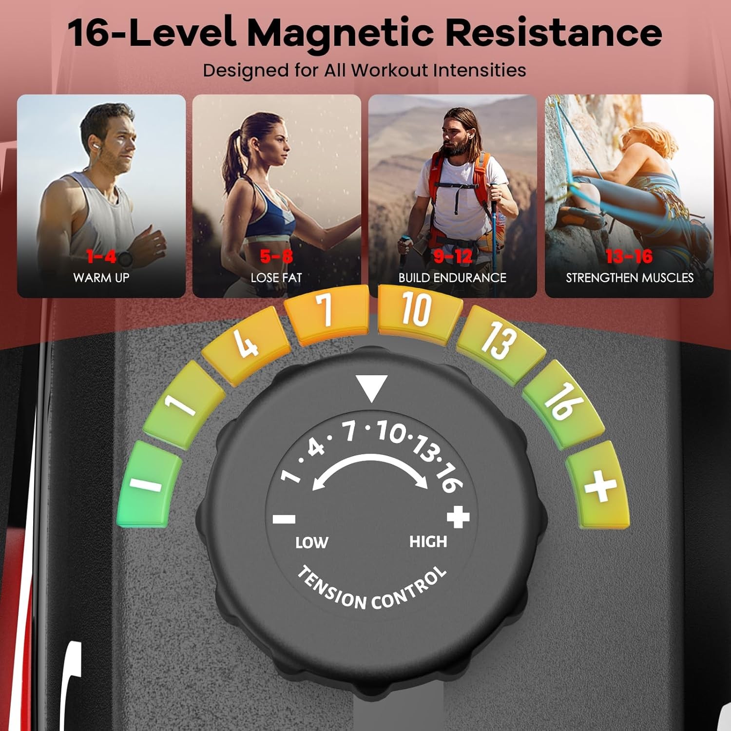 Recumbent Exercise Bike Stationary Recumbent Exercise Bike with Arm Exerciser