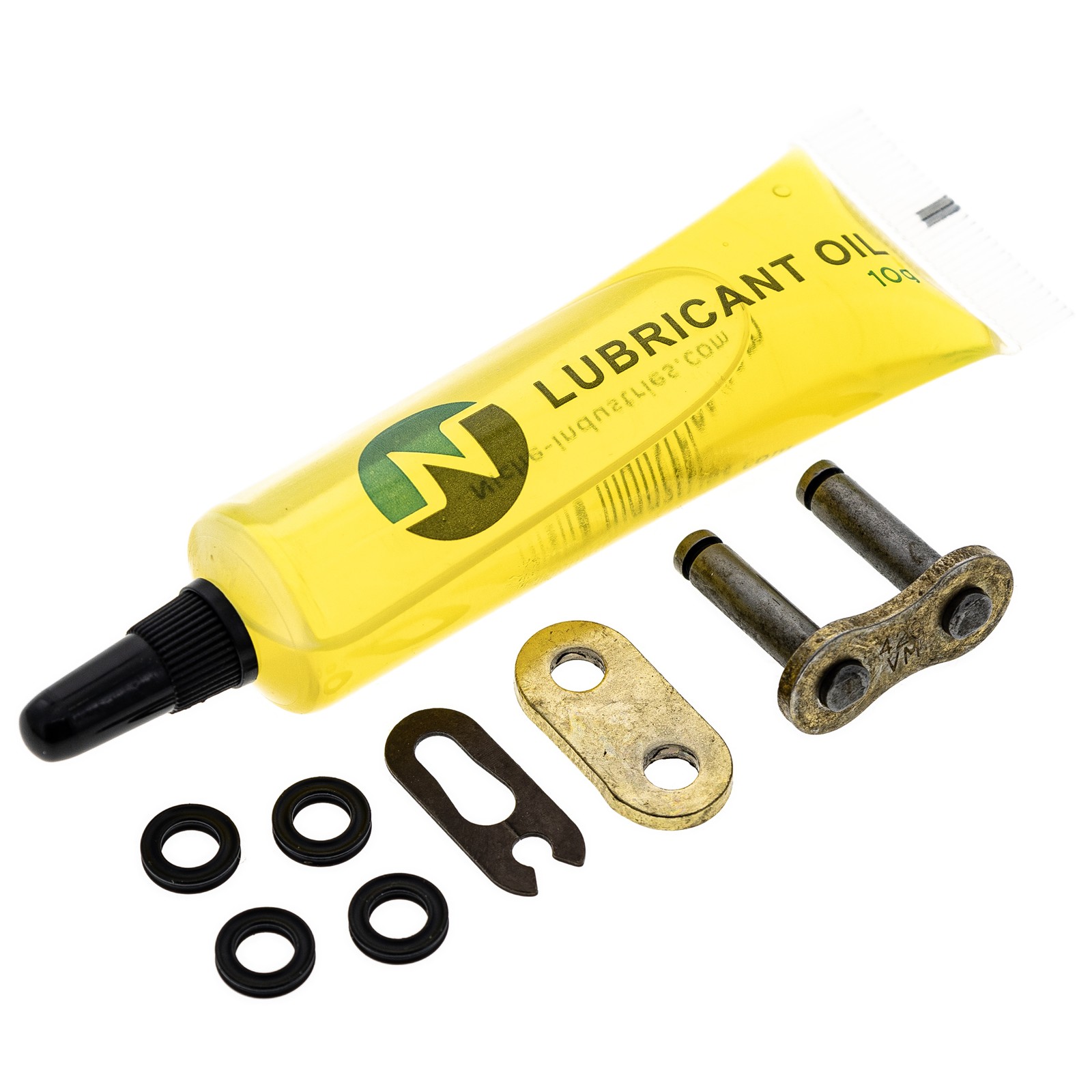 NICHE Gold 428 X-Ring Chain 130 Links With Connecting Master Link Motorcycle