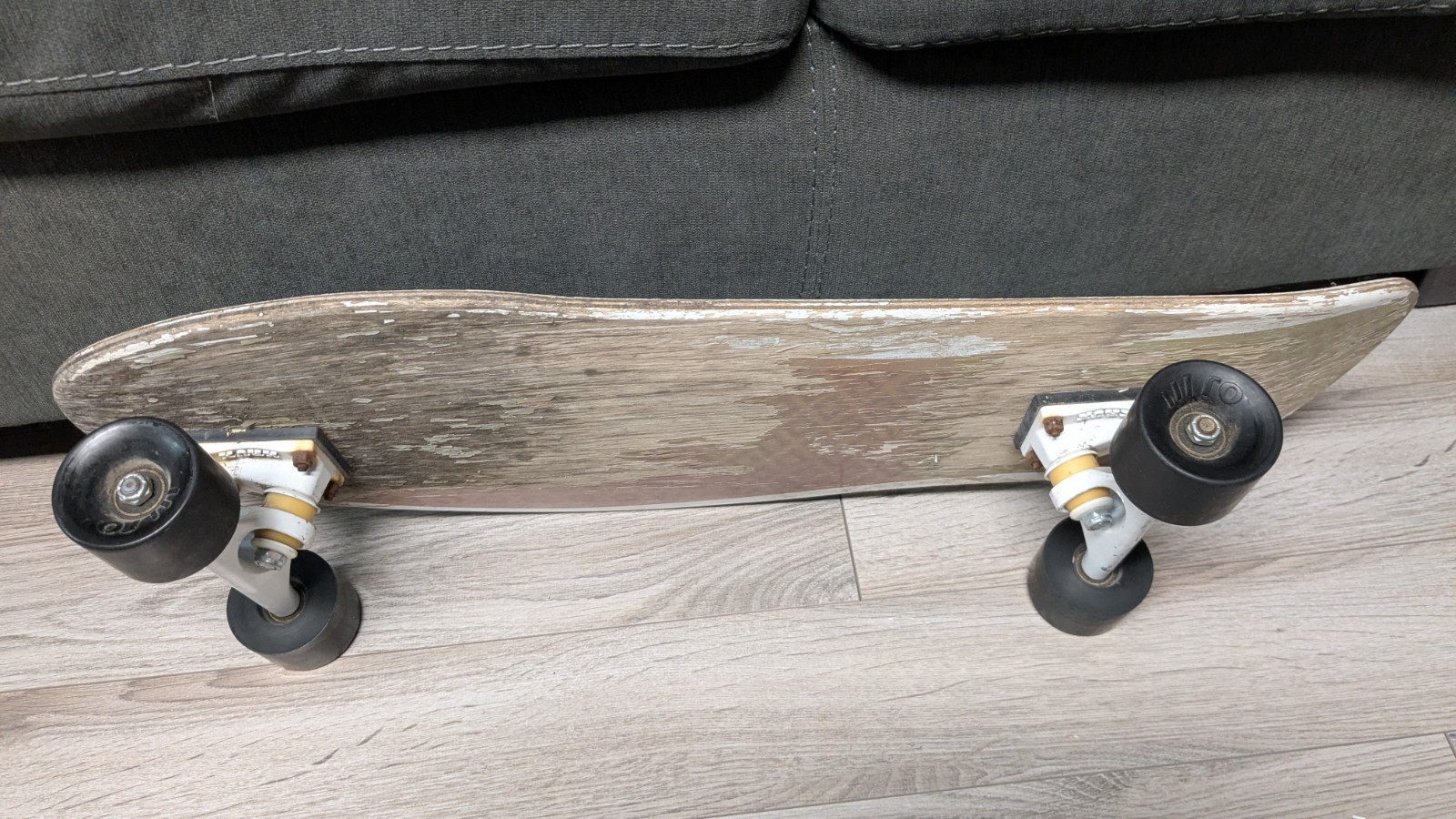 Santa Cruz x Vans Cruiser Board 2012 Promo Checker Slip On Oj3 Krux Trucks Shoe