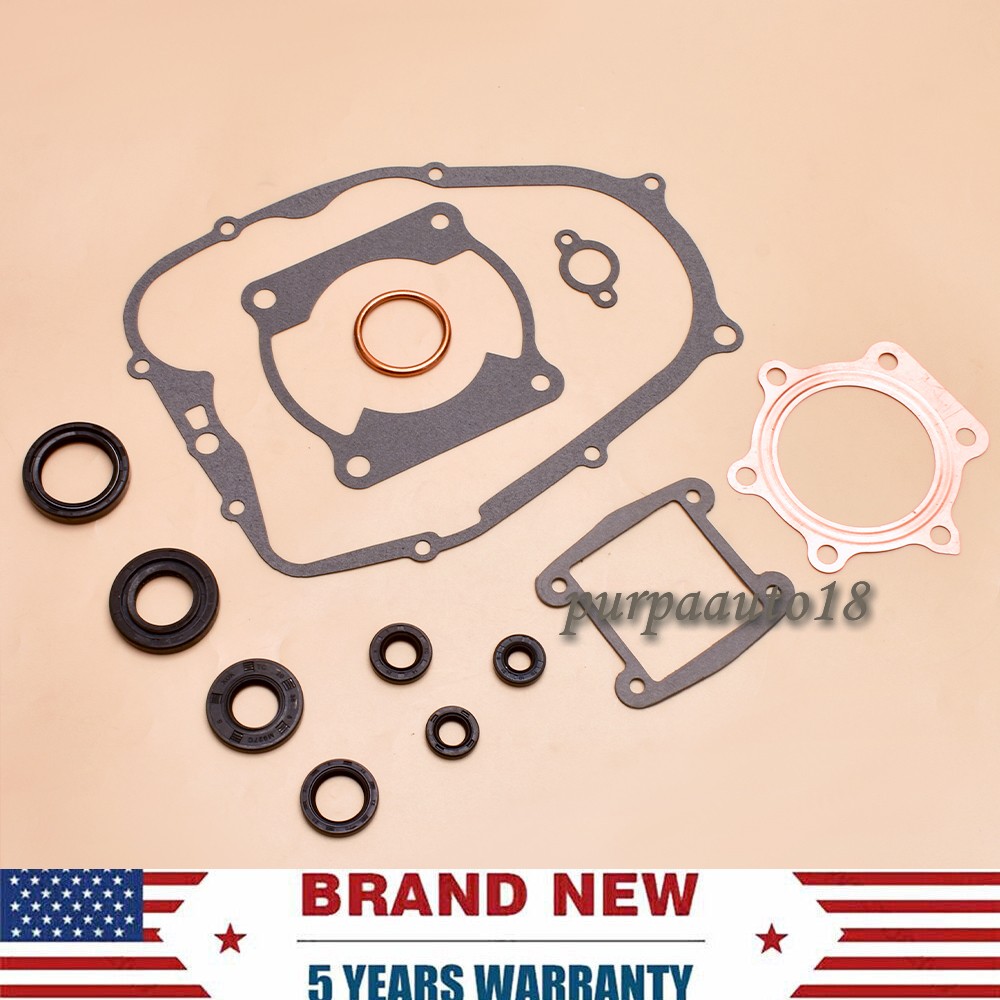 Complete Engine Gasket kit Set with Oil Seals For Yamaha Blaster 200 1988-2006