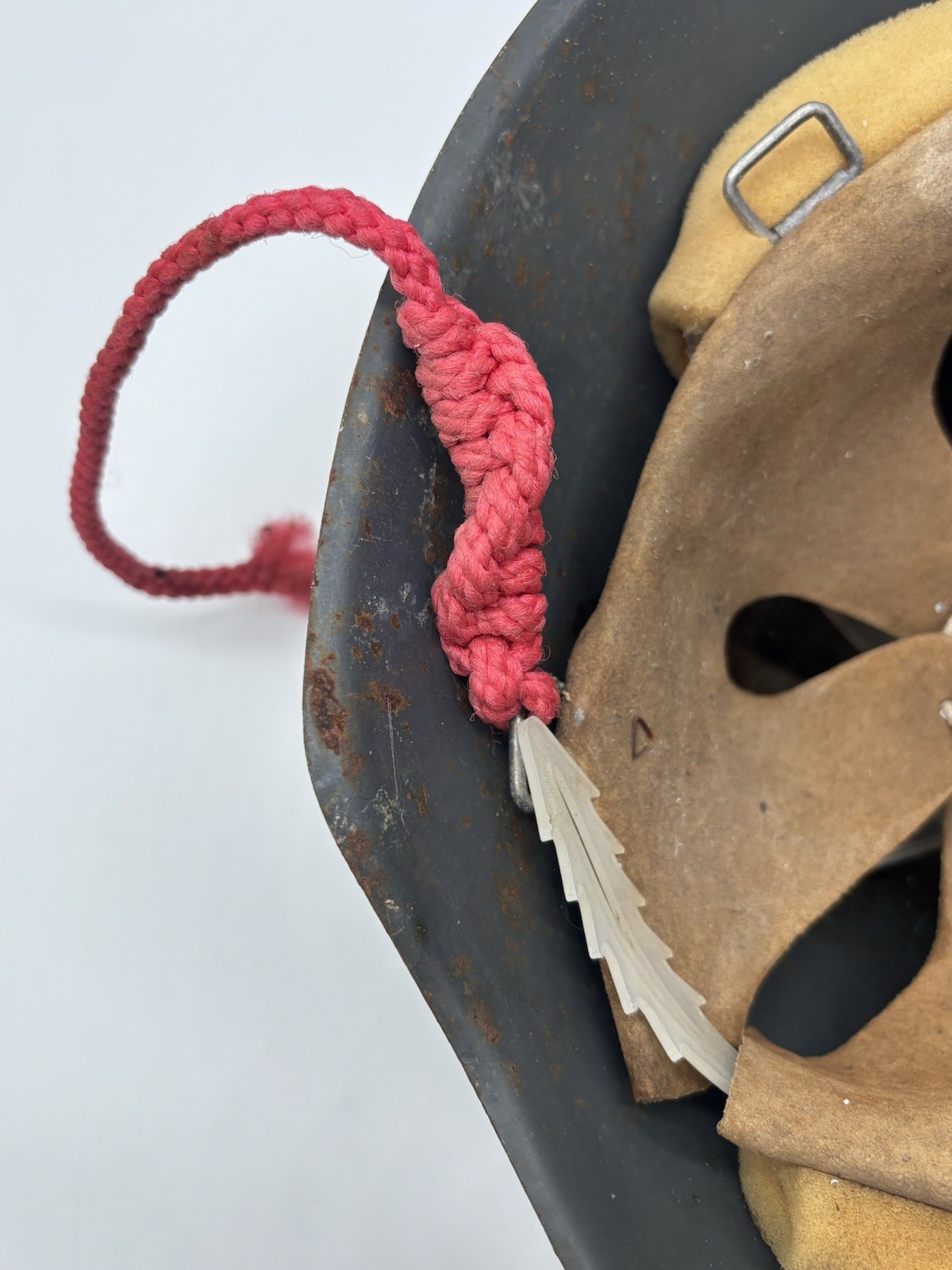 Vintage East German M56/76 Military Steel helmet