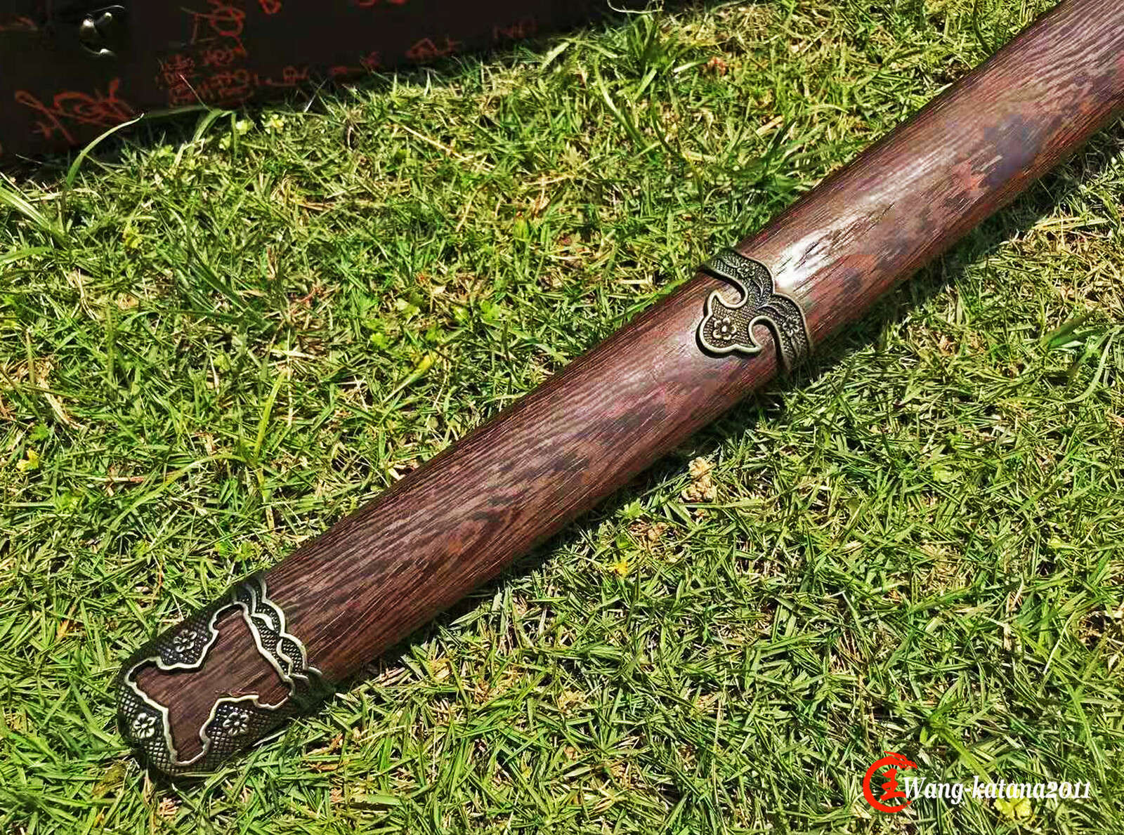 Japanese 98 Type Military Saber Katana 1095 Steel Rosewood Sharp Samurai Sword