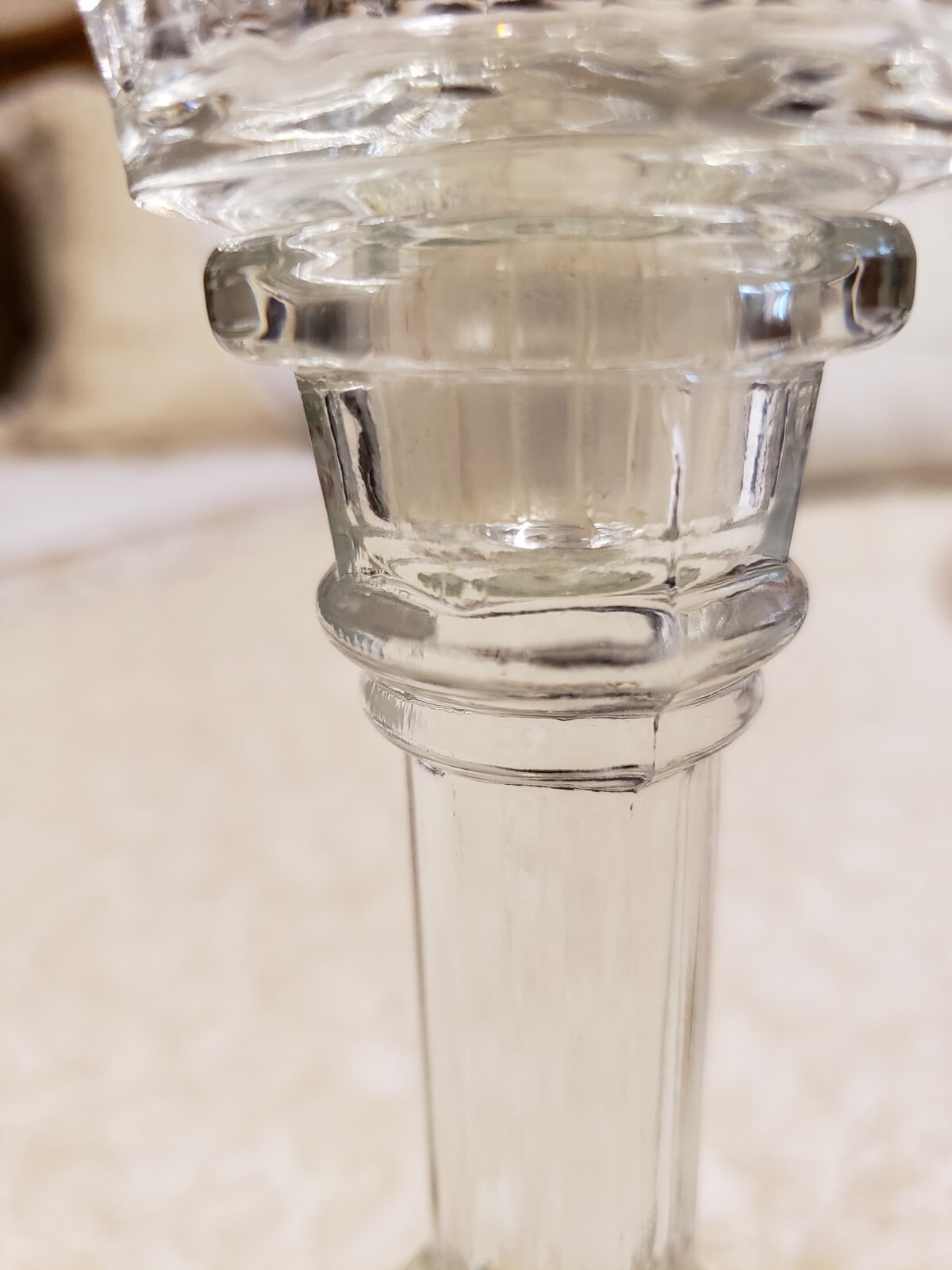 VOTIVE CUP GROMMETS CLEAR NEW(8)HOLDS PEG VOTIVE CUPS TIGHT HOME INTERIOR&OTHERS