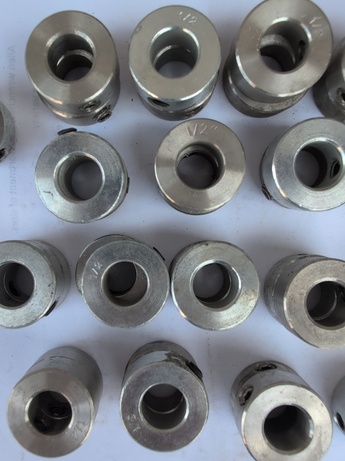 A Lot of 40- 1/2-inch Shaft Collars, Set Screw, New in Open Box
