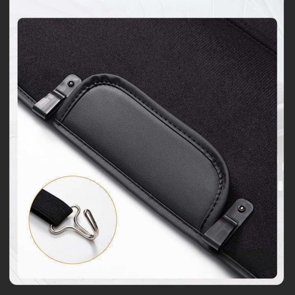 PU Leather Car Seat Back Anti-Kick Mat Pad Universal Protector Cover Accessories